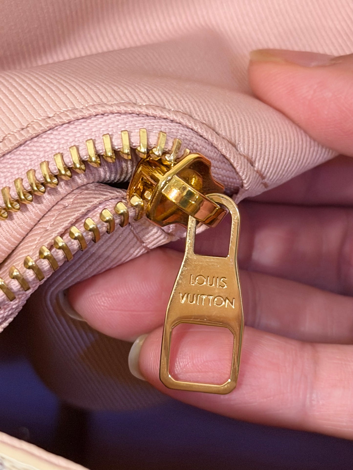 Louis Vuitton Graceful PM Damier Azur Rose Ballerine