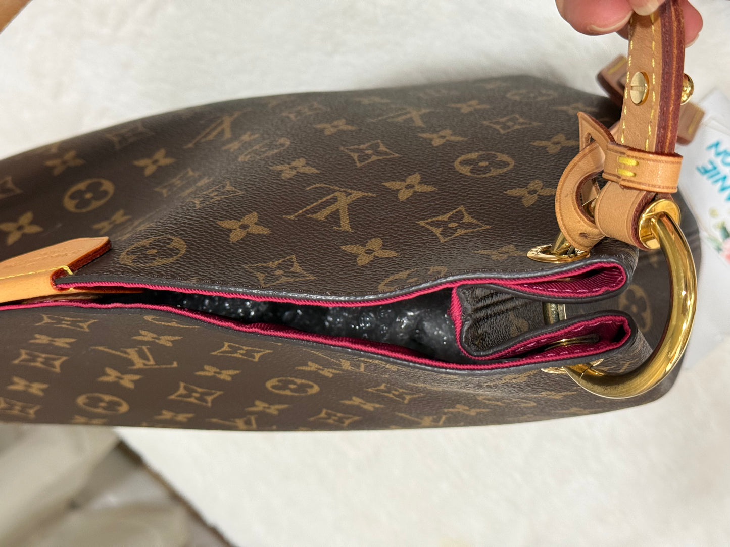 Louis Vuitton Graceful PM Mono Pivoine