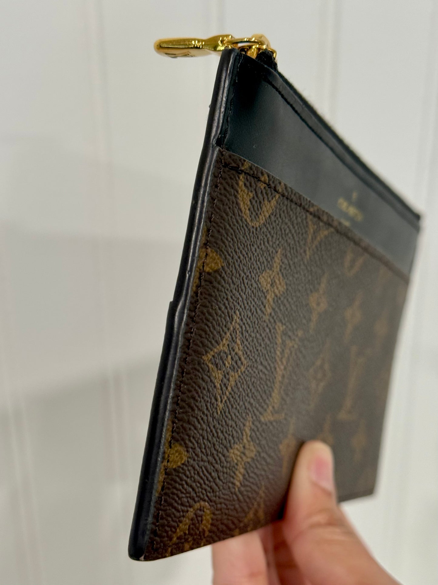 Louis Vuitton Slim Wallet Mono Noir/Black