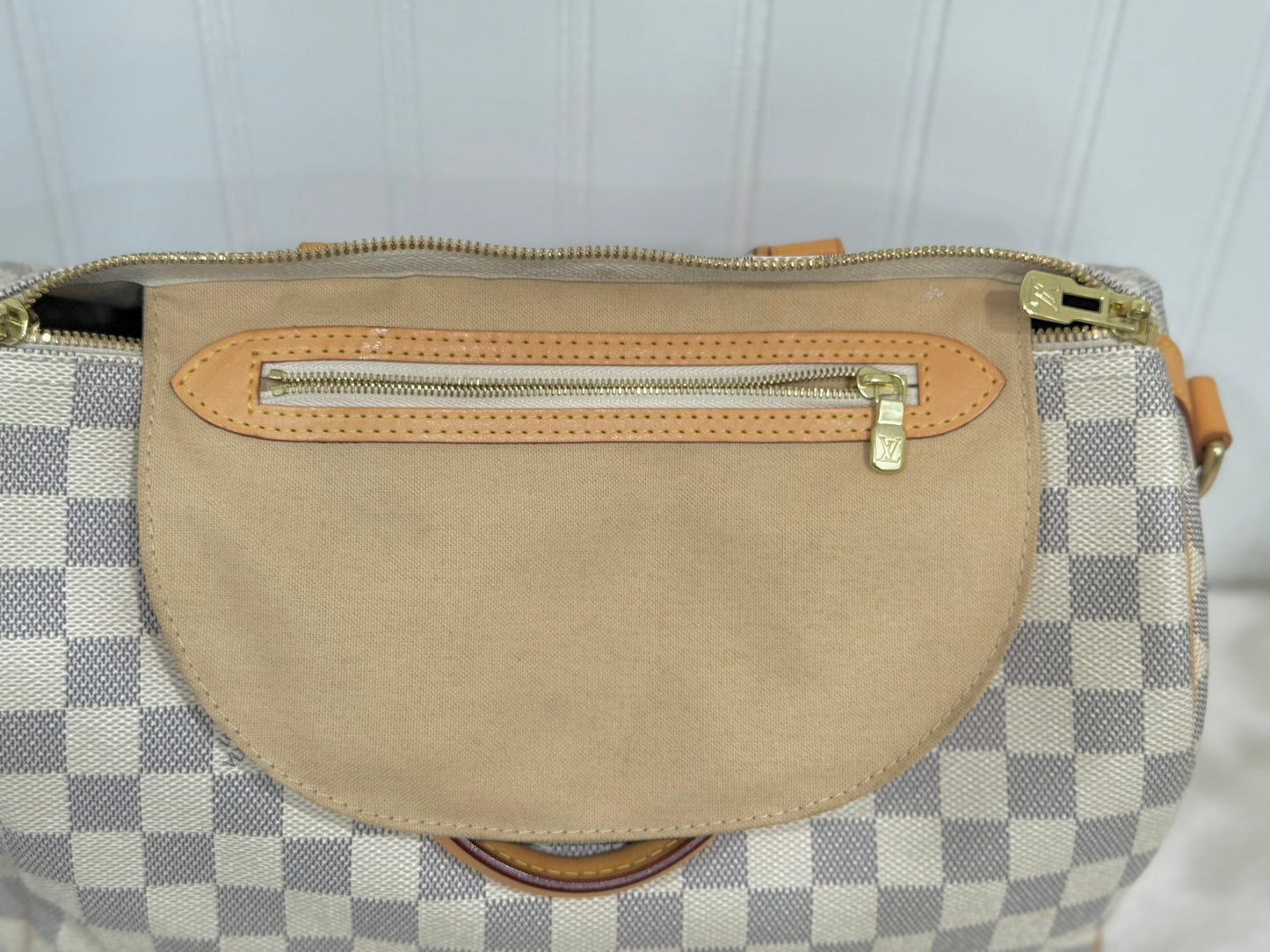 Louis Vuitton Speedy 30 Bandouliere Damier Azur