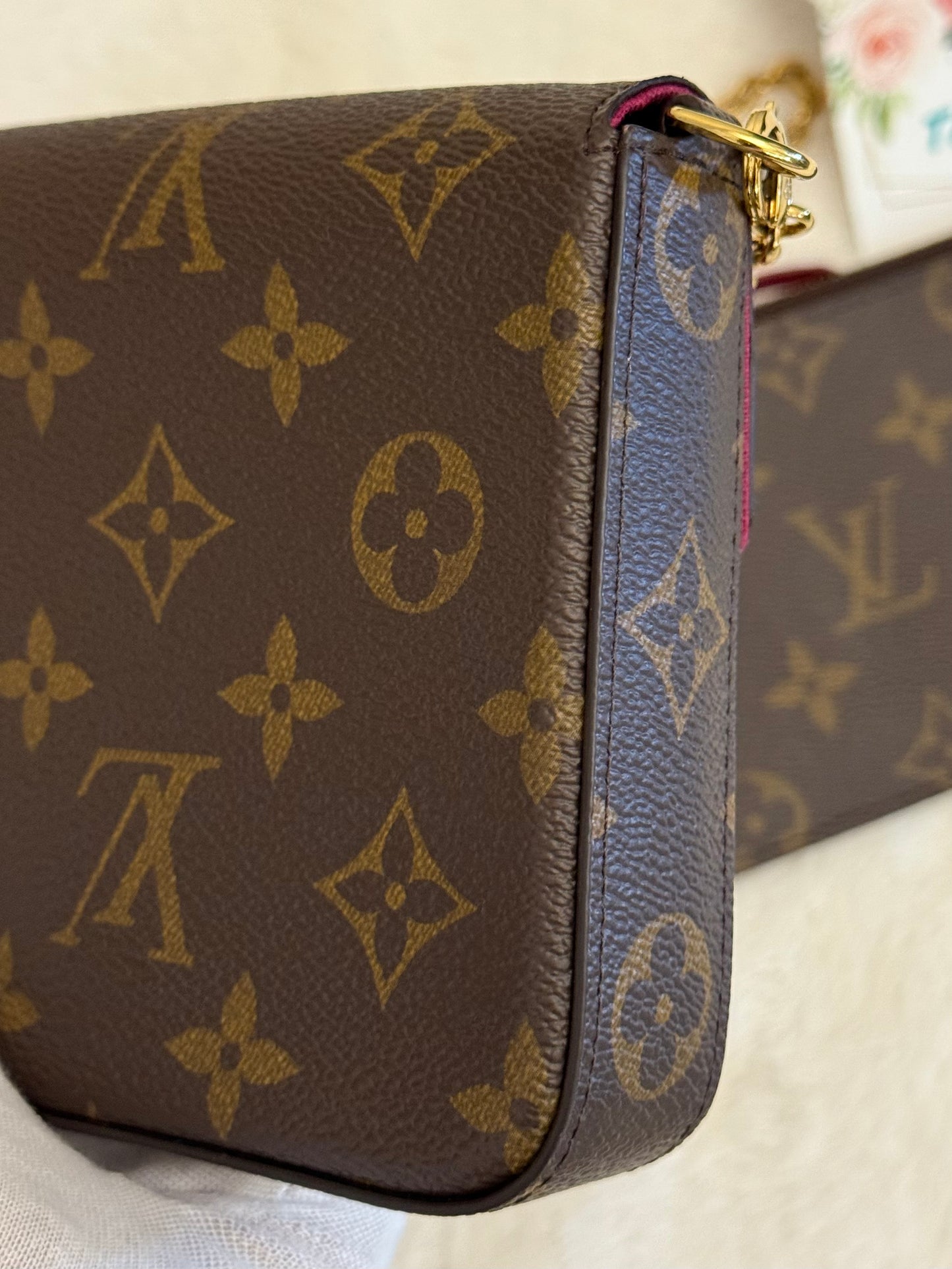 Louis Vuitton Pochette Felicie Mono with CC insert only