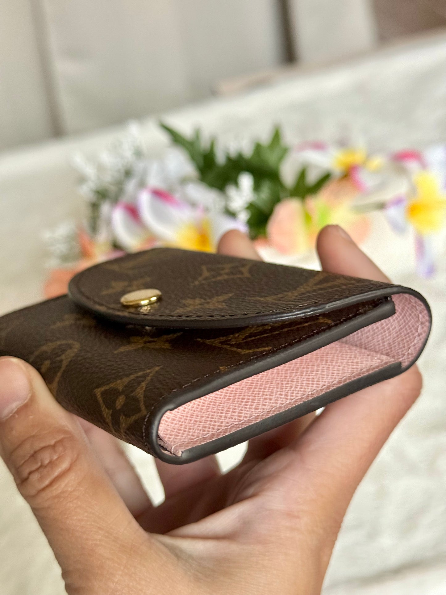 Louis Vuitton Rosalie Coin Purse Rose Poudre (Pink) Wallet
