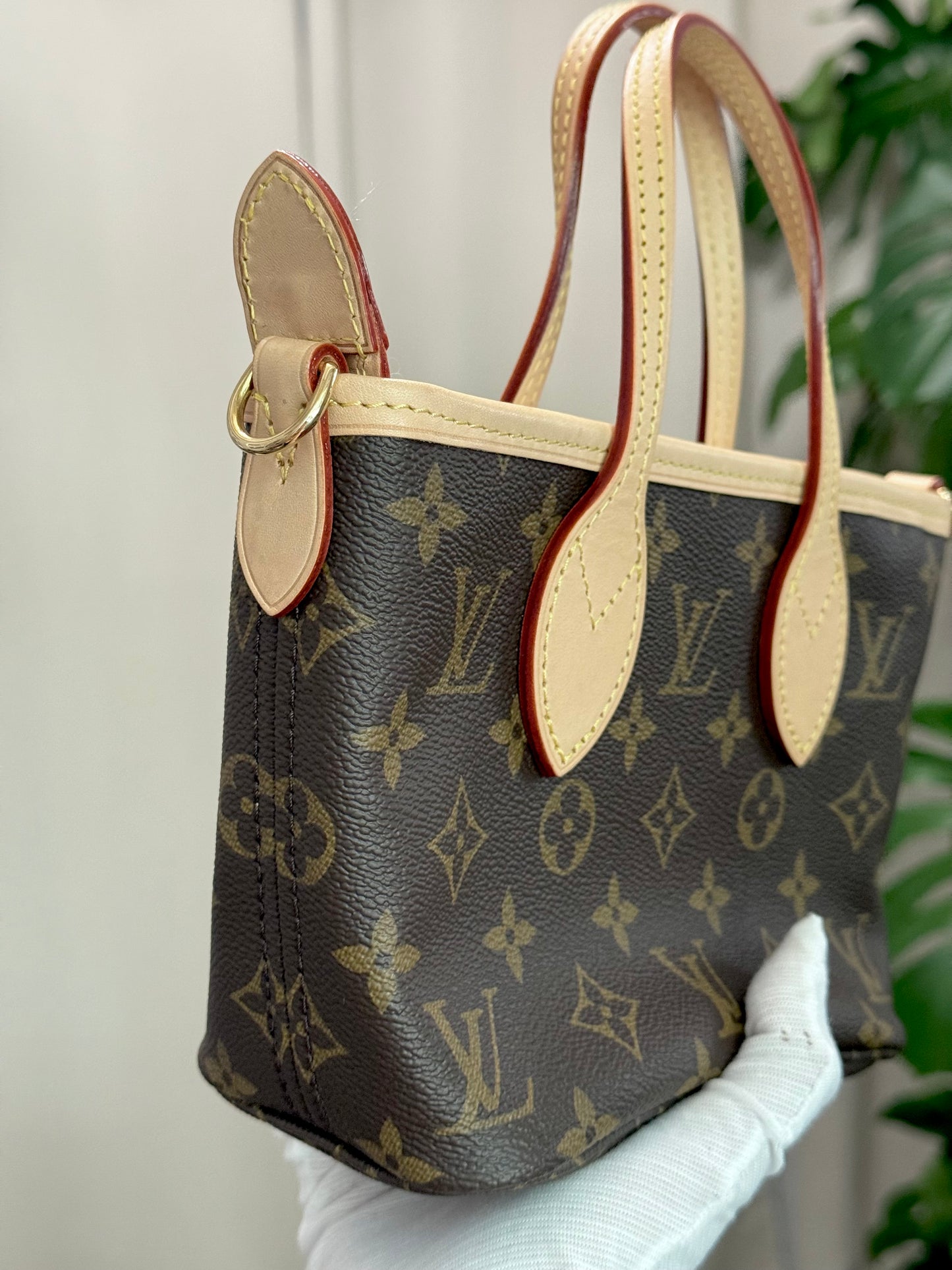 Louis Vuitton Neverfull BB Mono Beige Bag Only