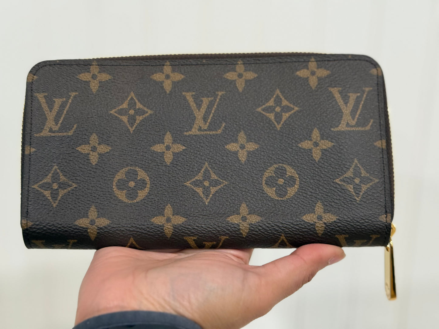 Louis Vuitton Zippy Wallet Mono Rose Ballerine