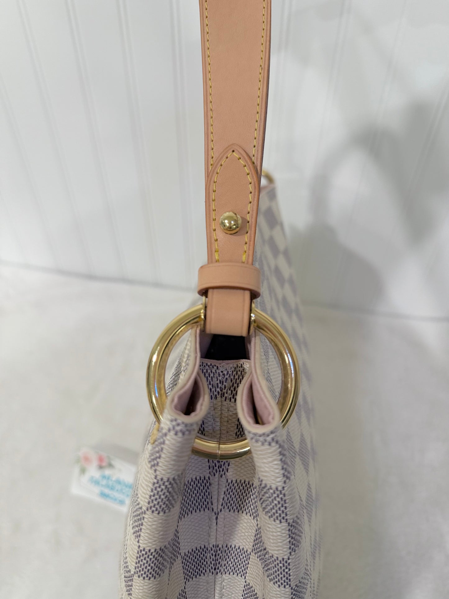 Louis Vuitton Graceful PM Damier Azur Rose Ballerine