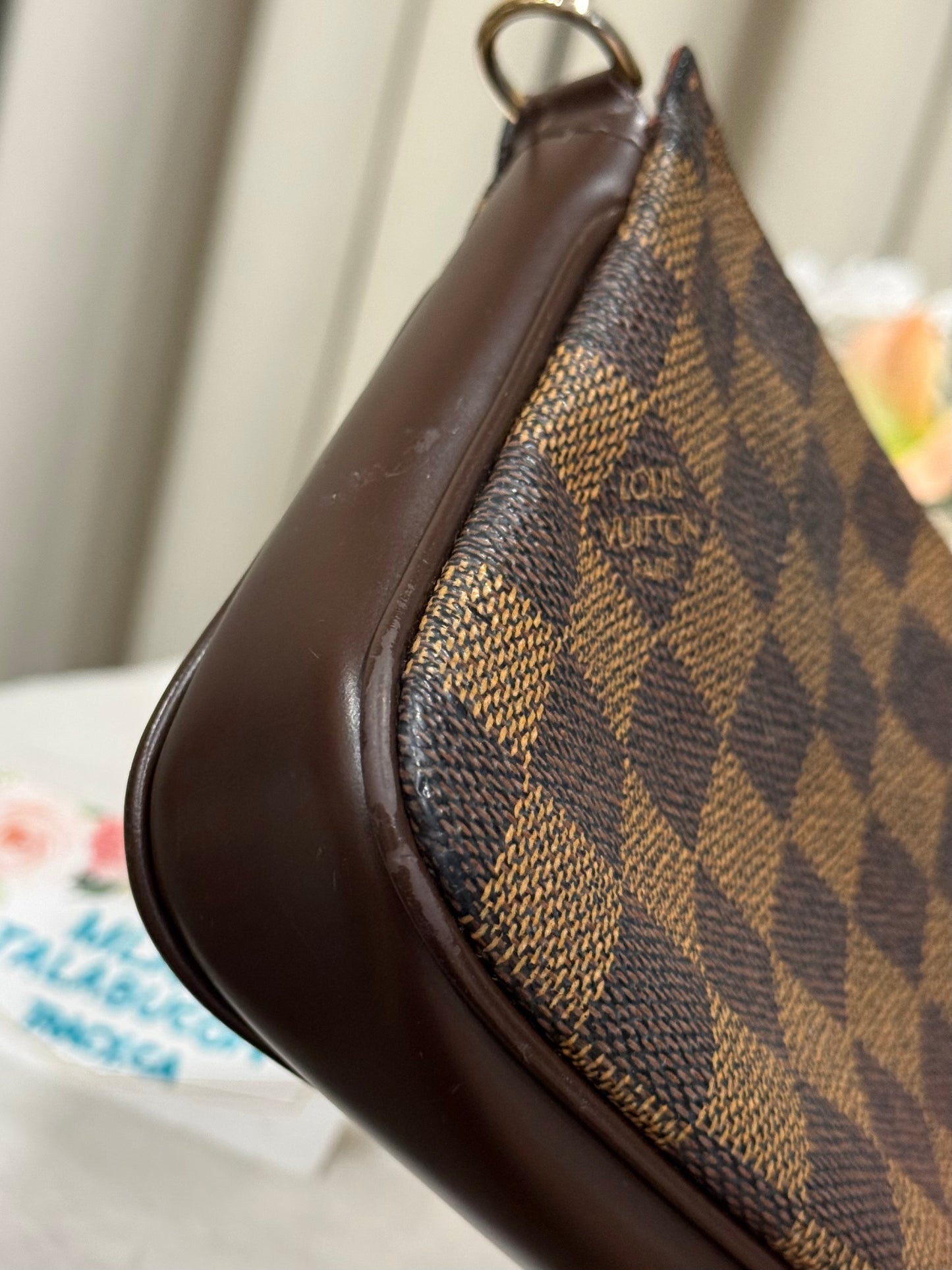 Louis Vuitton Navona Pochette Accessoires Damier Ebene