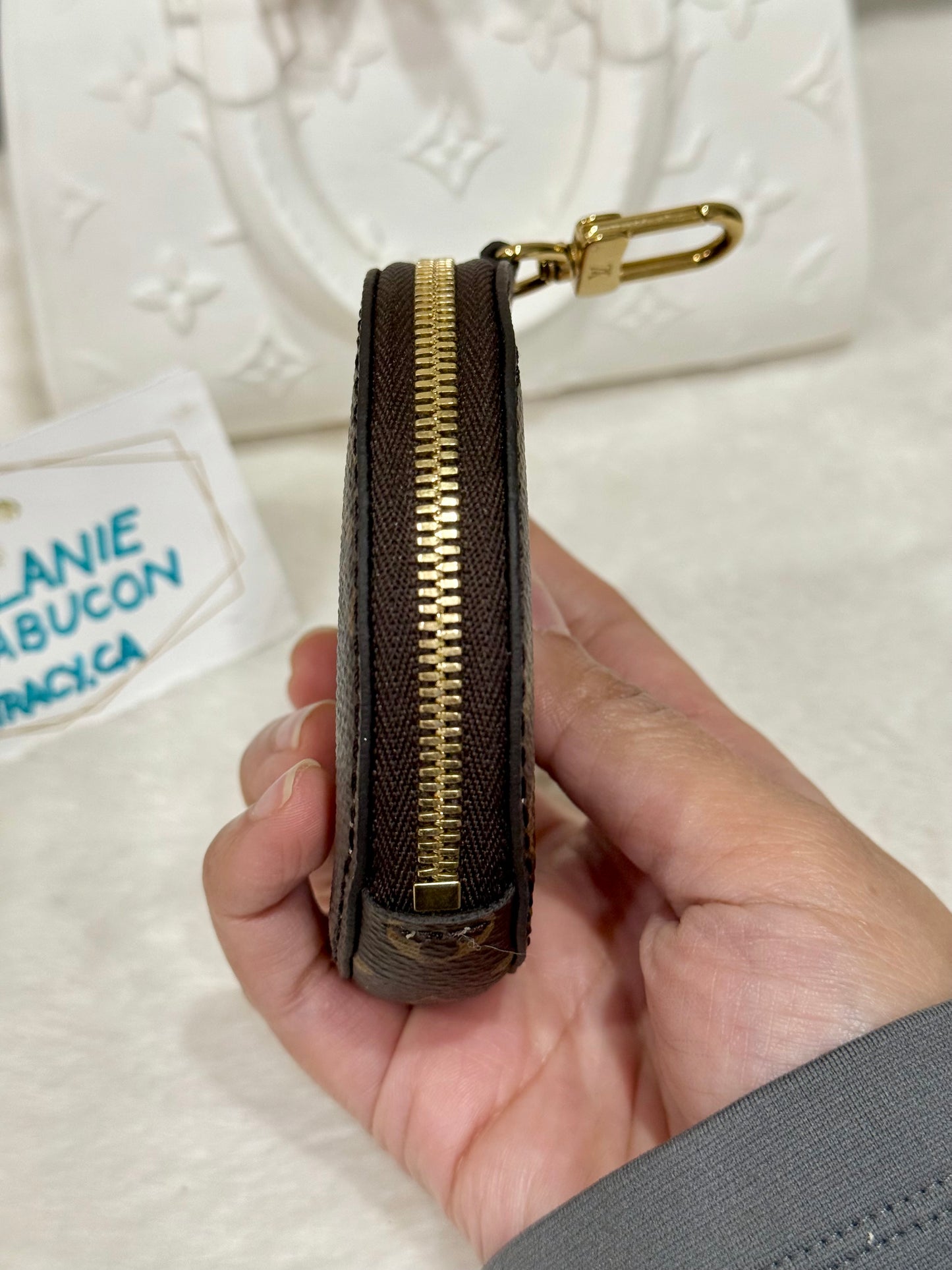 Louis Vuitton Round Coin Pouch Mono from MPA