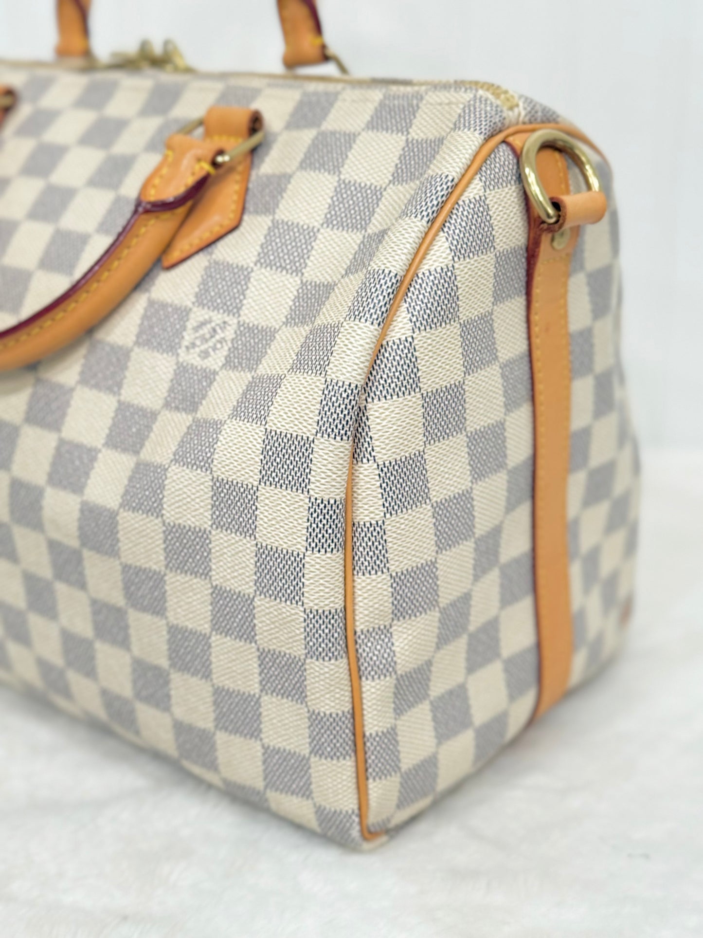 Louis Vuitton Speedy 30 Bandouliere Damier Azur