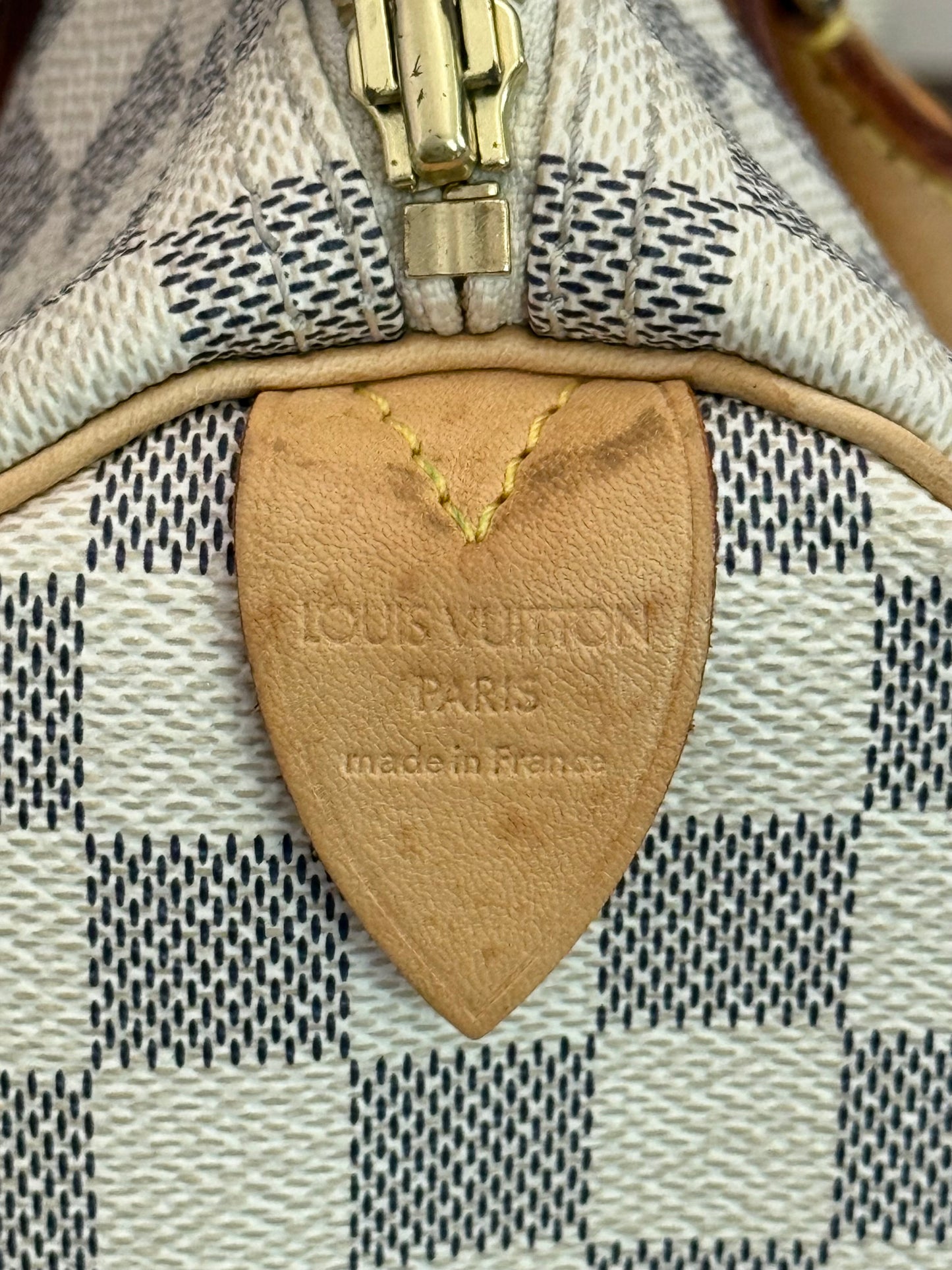 Louis Vuitton Speedy 30 Damier Azur