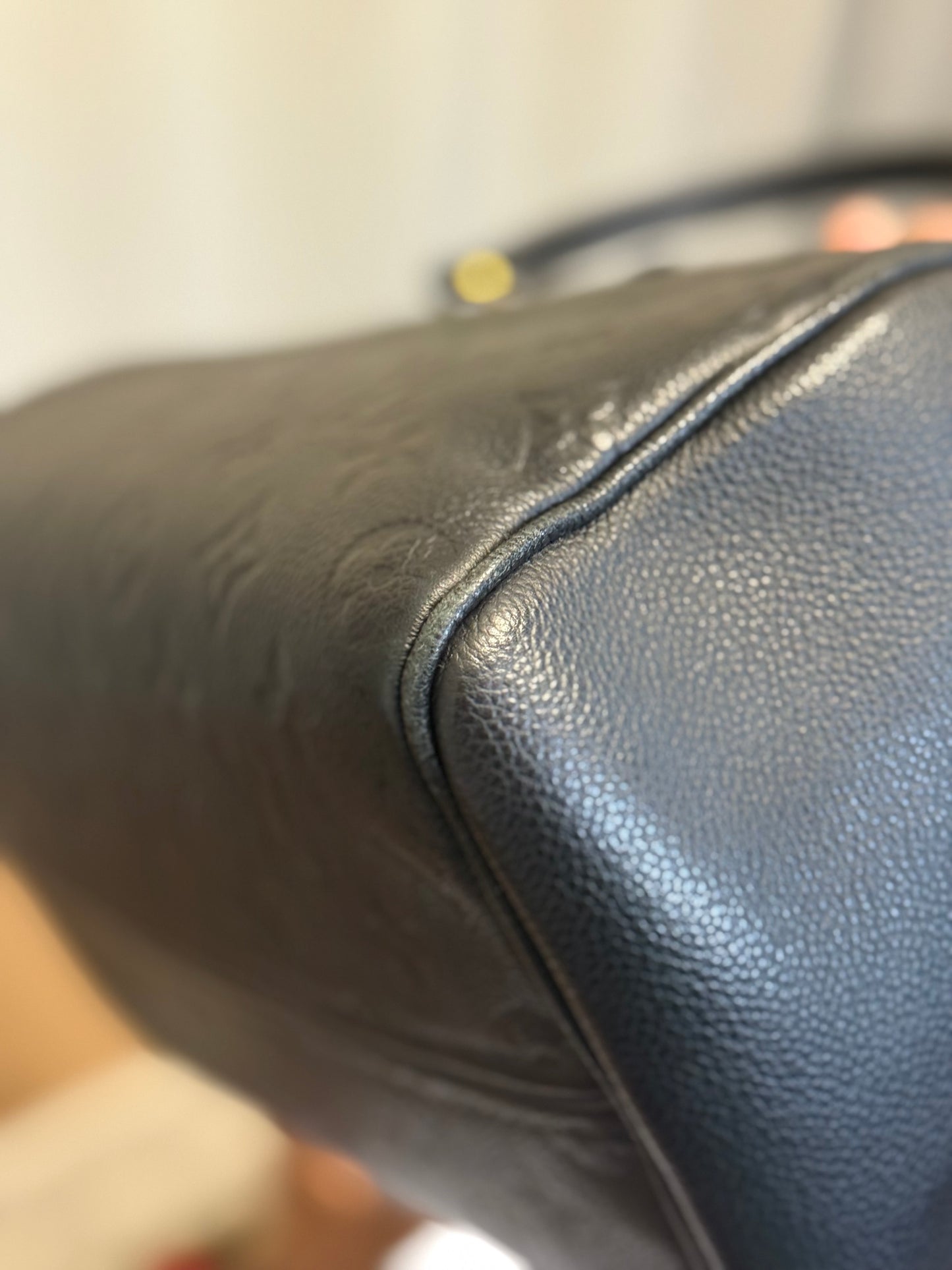 Louis Vuitton Speedy 25 Bandouliere Mono Empreinte Black/Noir