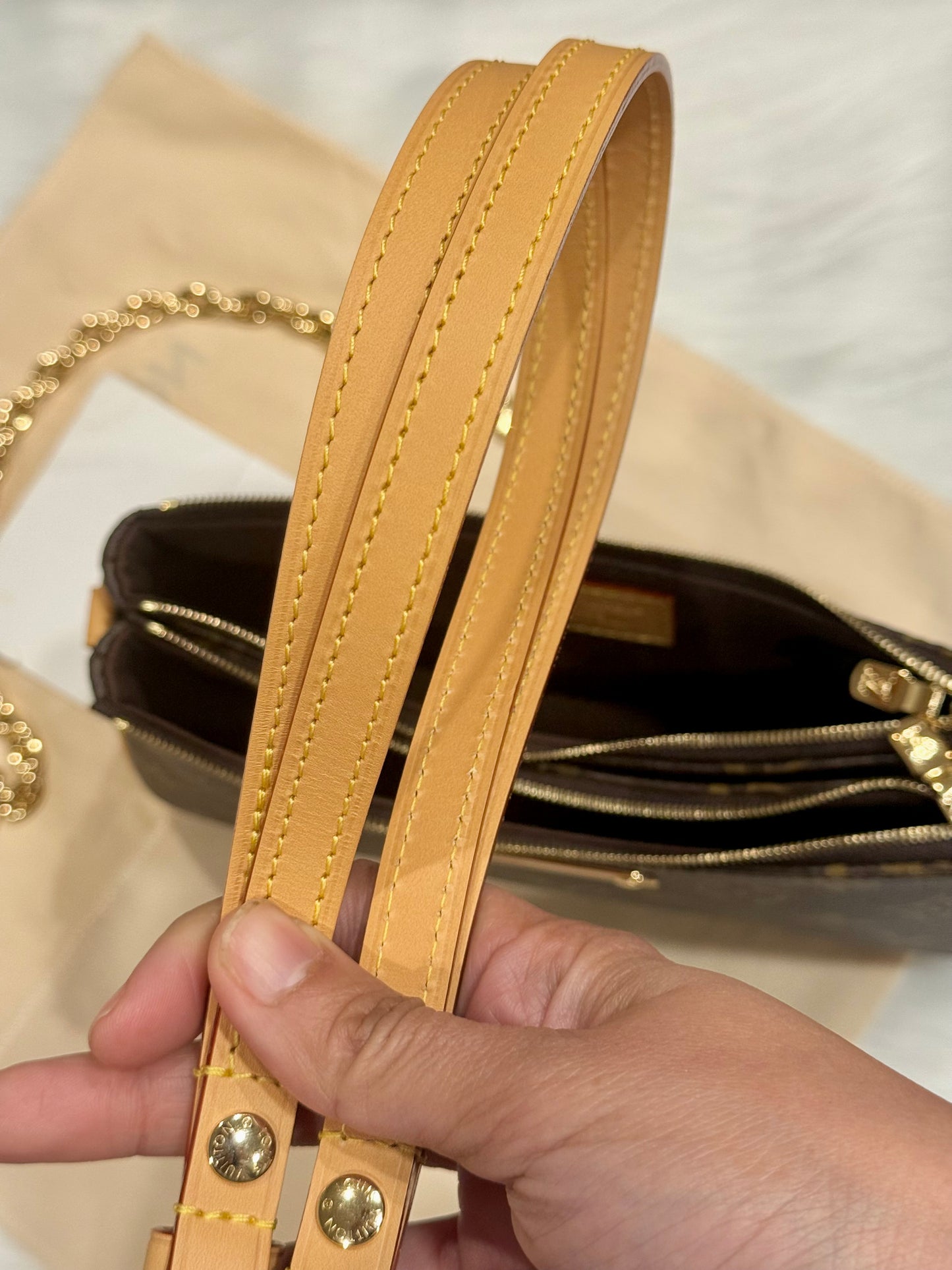 Louis Vuitton Pochette Liv Mono