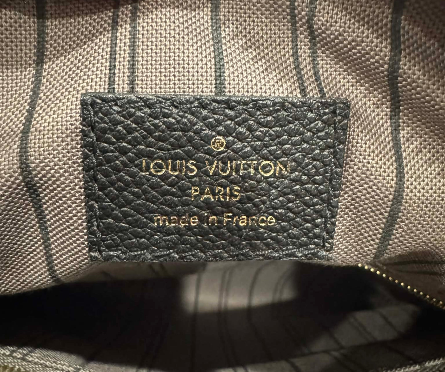Louis Vuitton Speedy 30 Bandouliere Mono Empreinte Black
