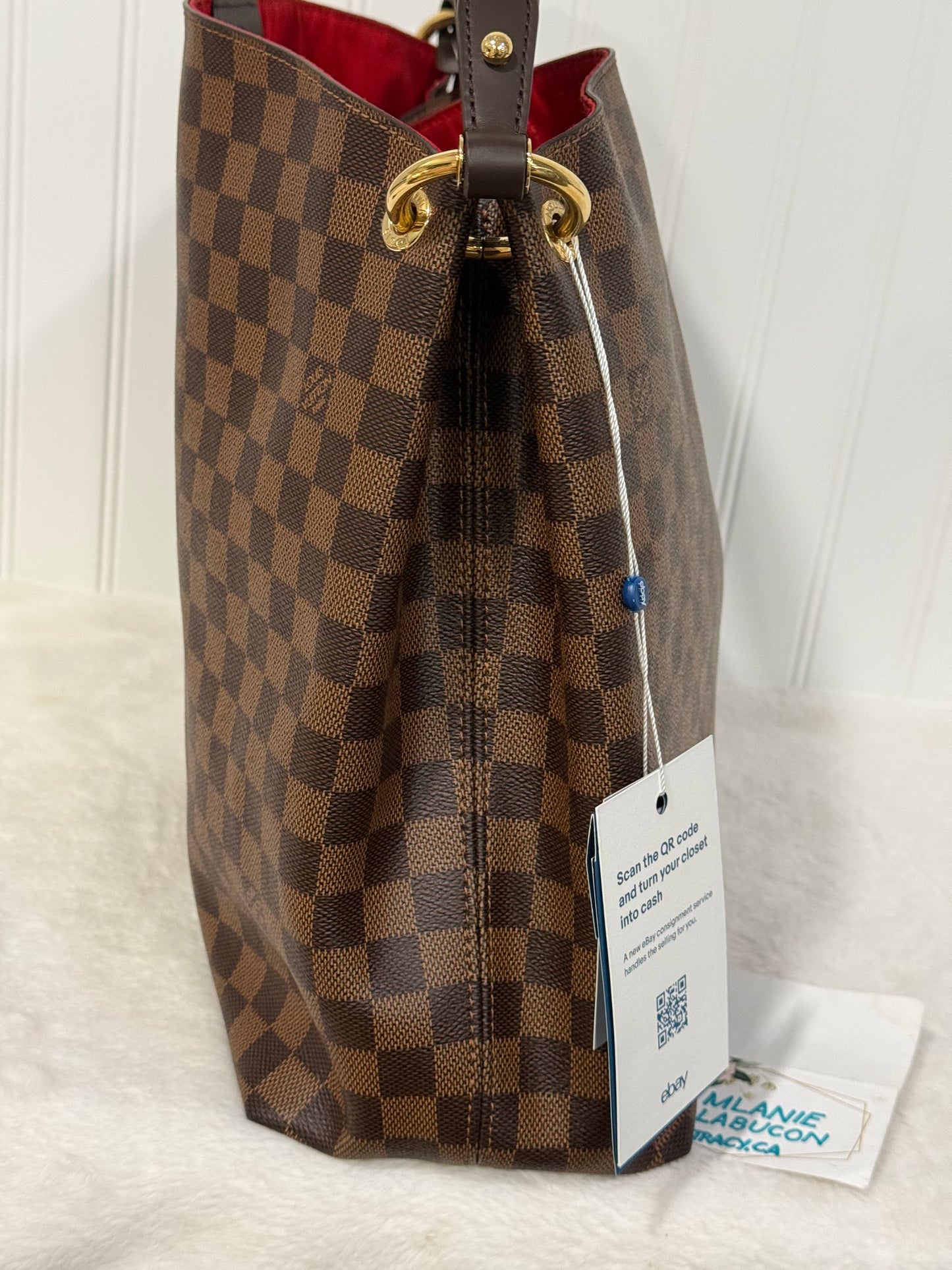 Louis Vuitton Graceful MM Damier Ebene