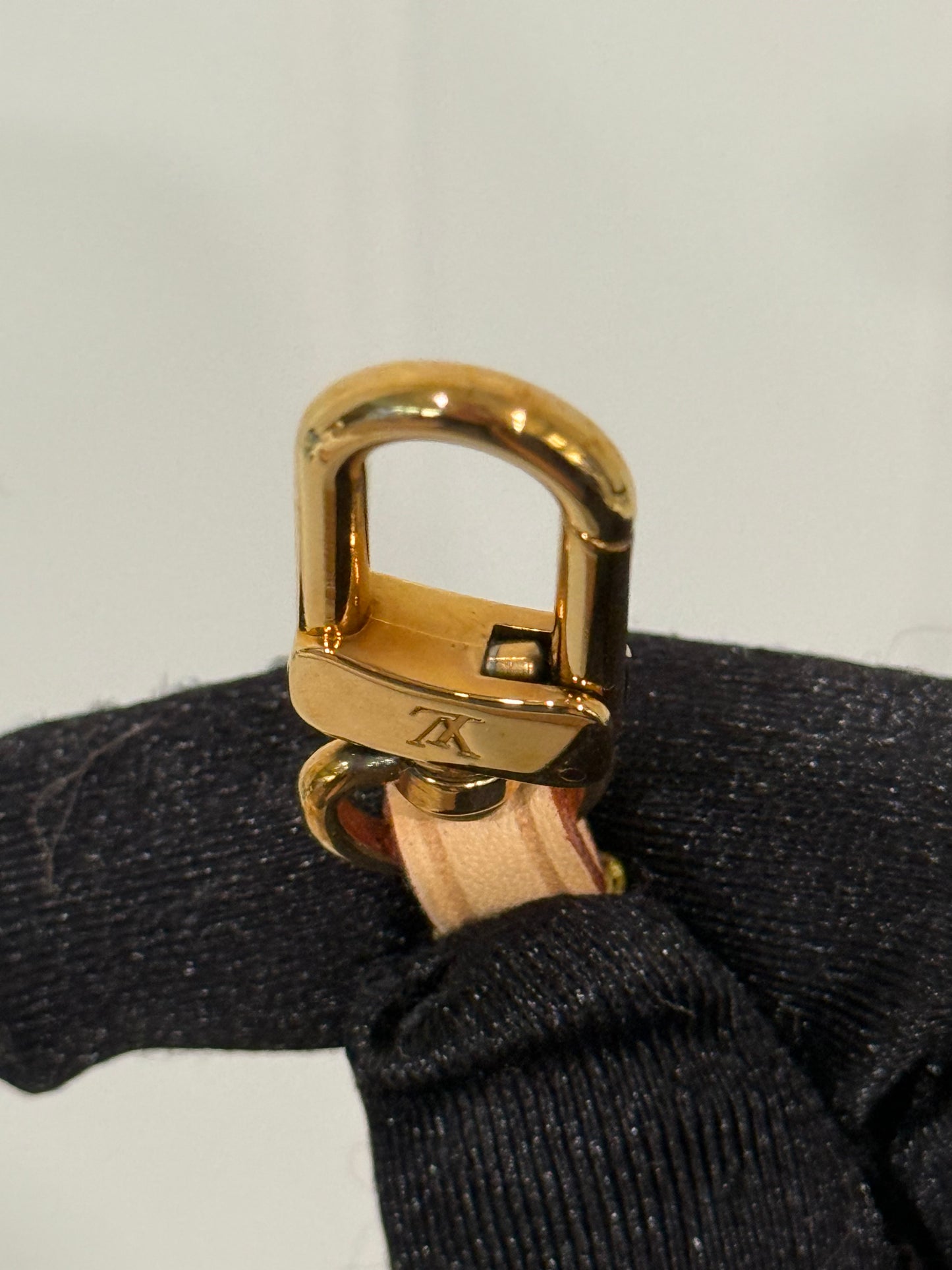 Louis Vuitton Vachetta Clochette with Clasp End