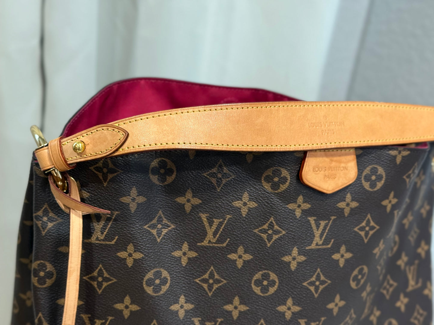 Louis Vuitton Graceful MM Mono Pivoine