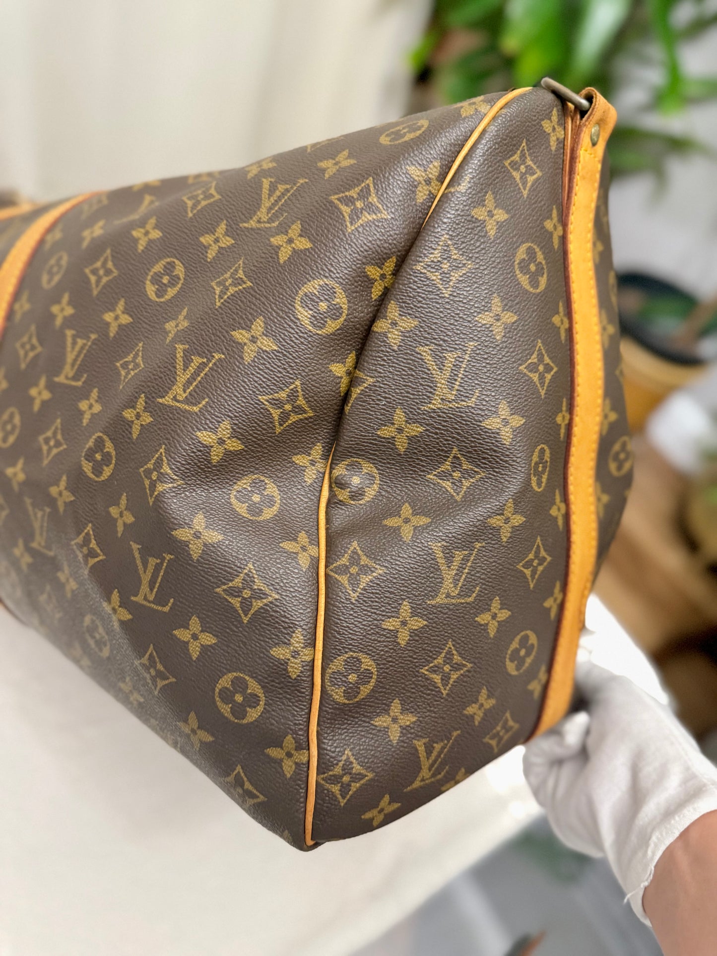 Louis Vuitton Keepall Bandouliere 60 Mono Vintage April 1984