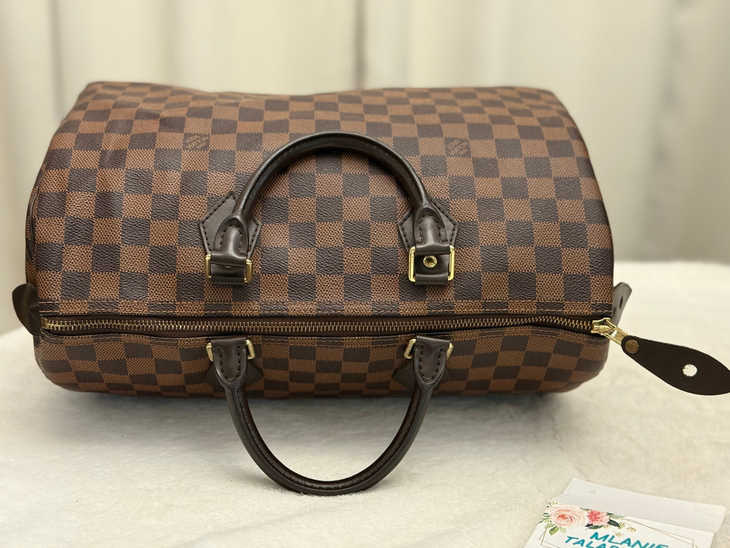 Louis Vuitton Speedy 35 Damier Ebene