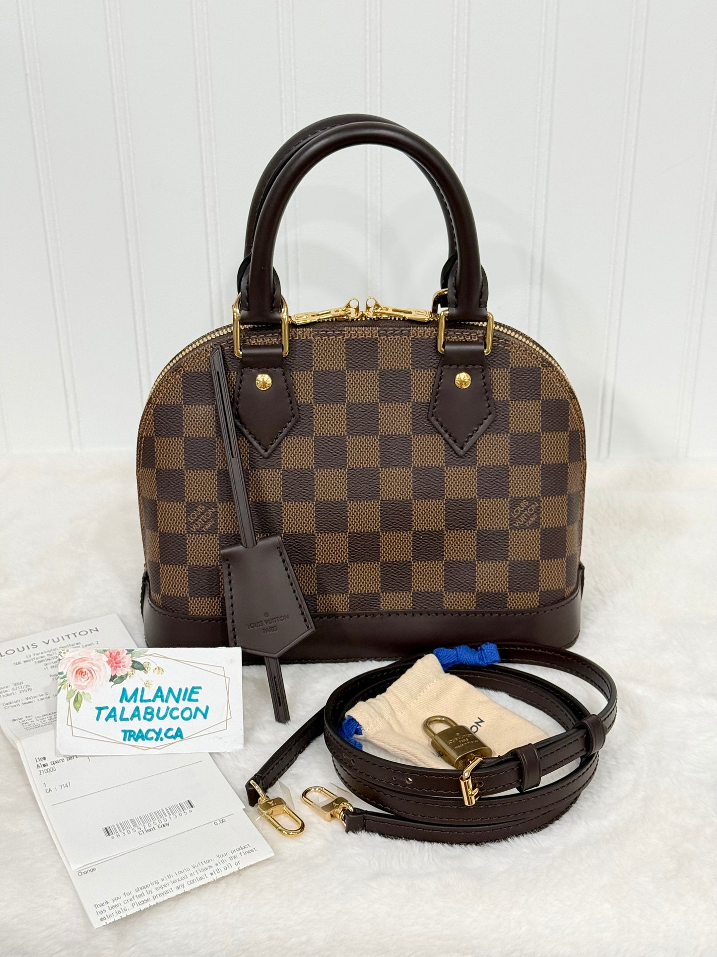 Louis Vuitton Alma BB Damier Ebene