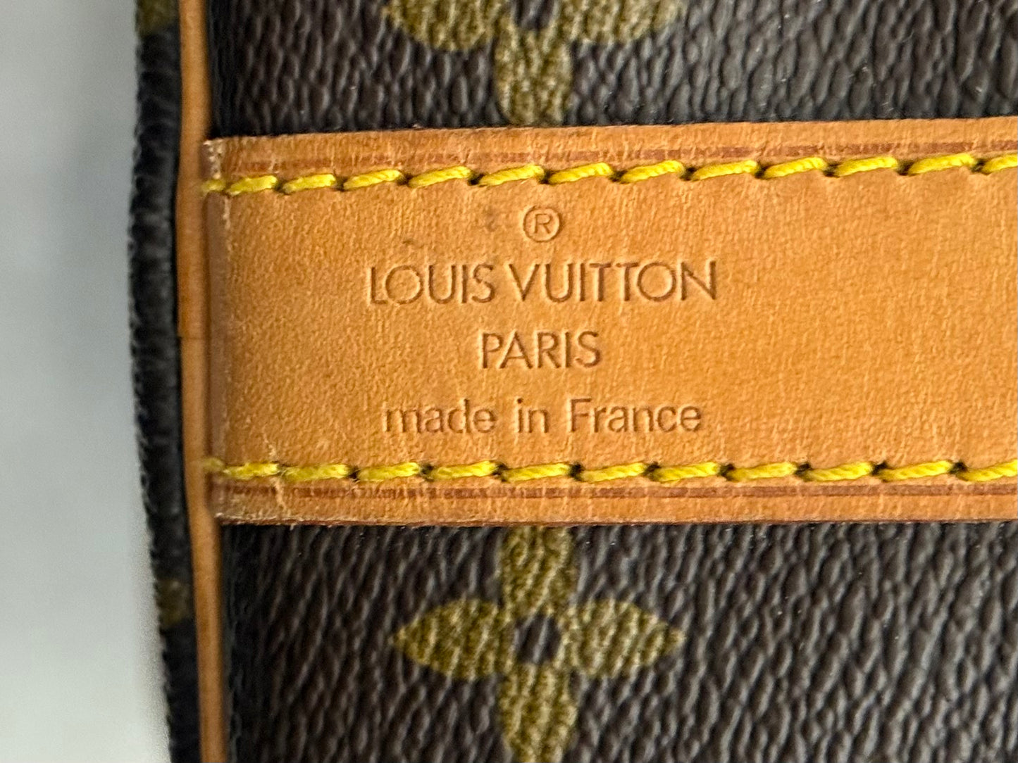 Louis Vuitton Keepall Bandouliere 60 Mono May 1991