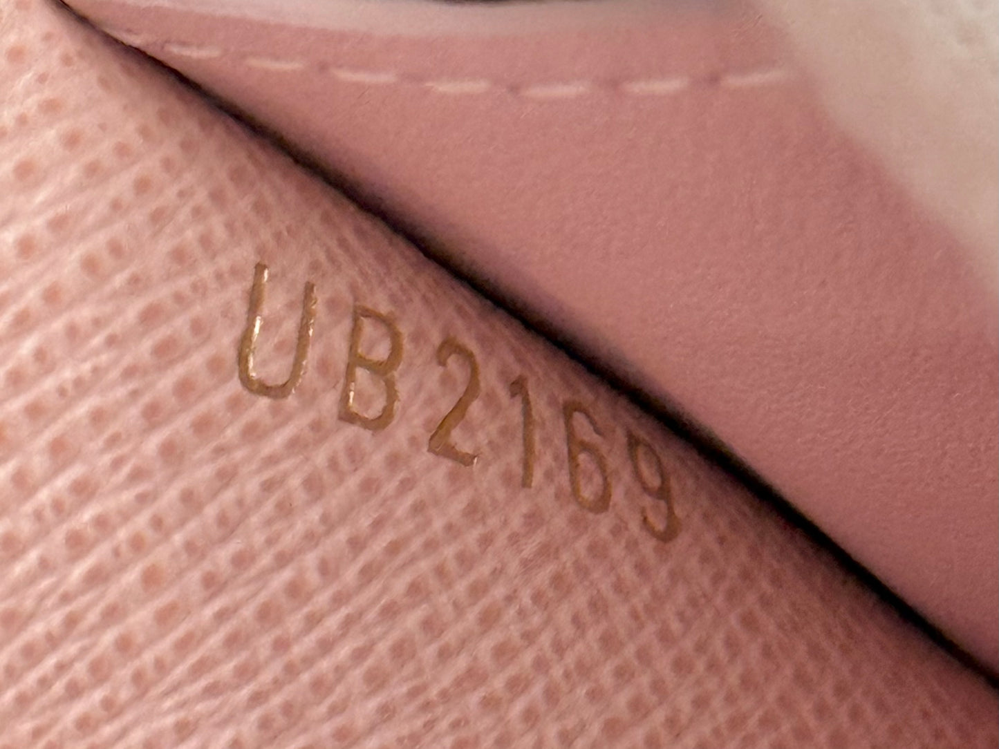 Louis Vuitton Rosalie Mono Rose Ballerine