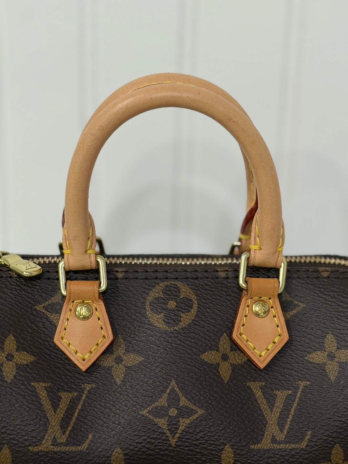Louis Vuitton Nano Speedy Mono with Non-Detachable Strap