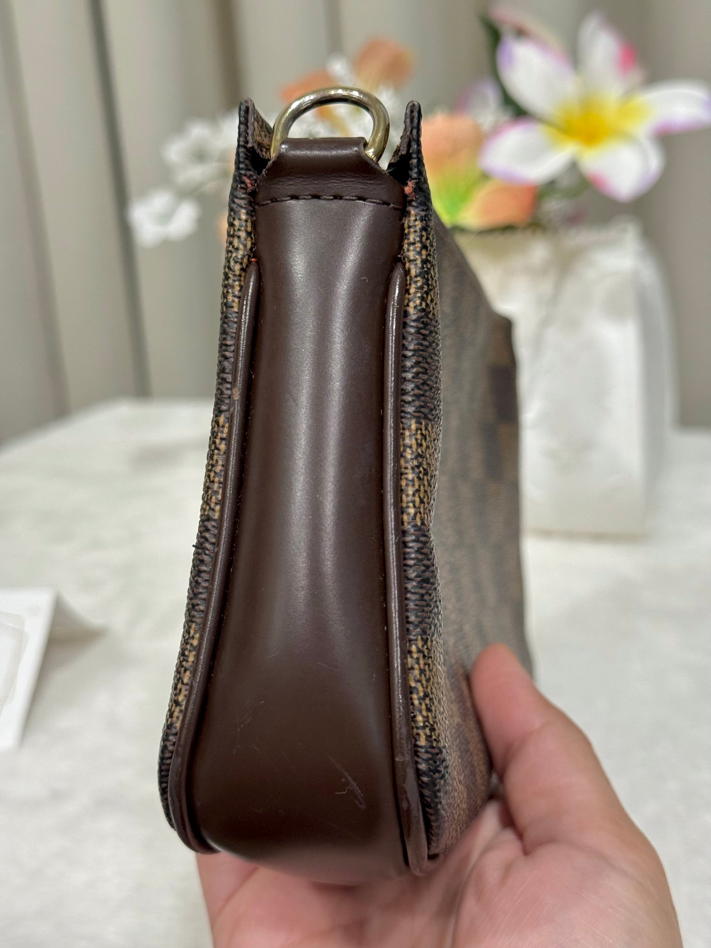 Louis Vuitton Navona Pochette Accessoires Damier Ebene