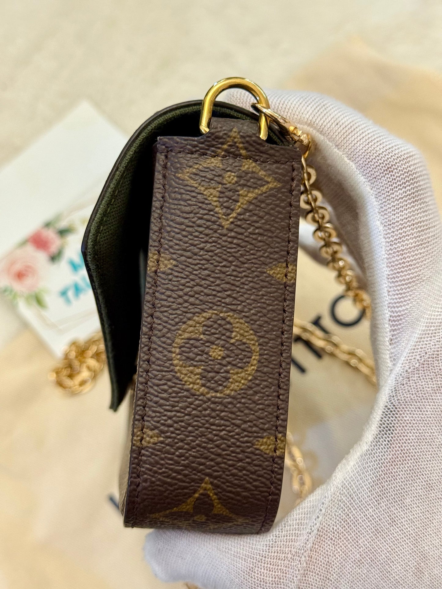 Louis Vuitton Felicie Strap and Go (Bag Only)