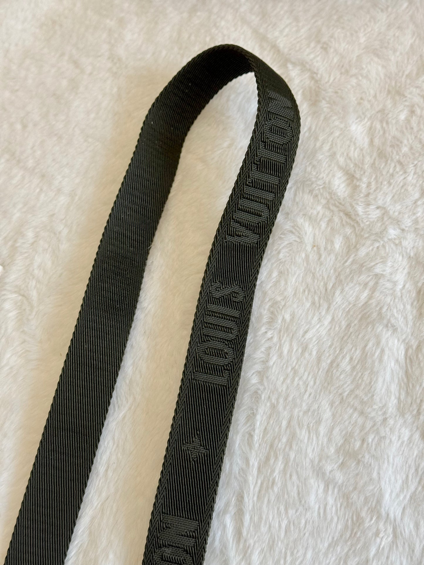 Louis Vuitton Khaki Guitar/Jacquard Adjustable Strap