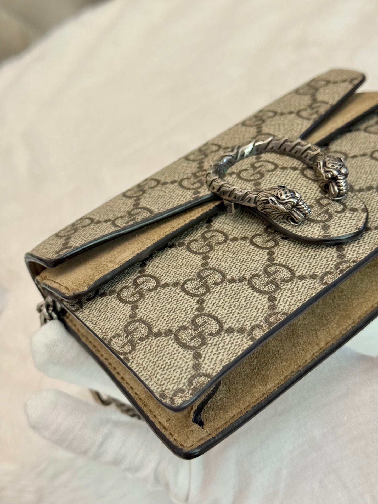 Gucci Mini Dionysus GG Supreme Beige