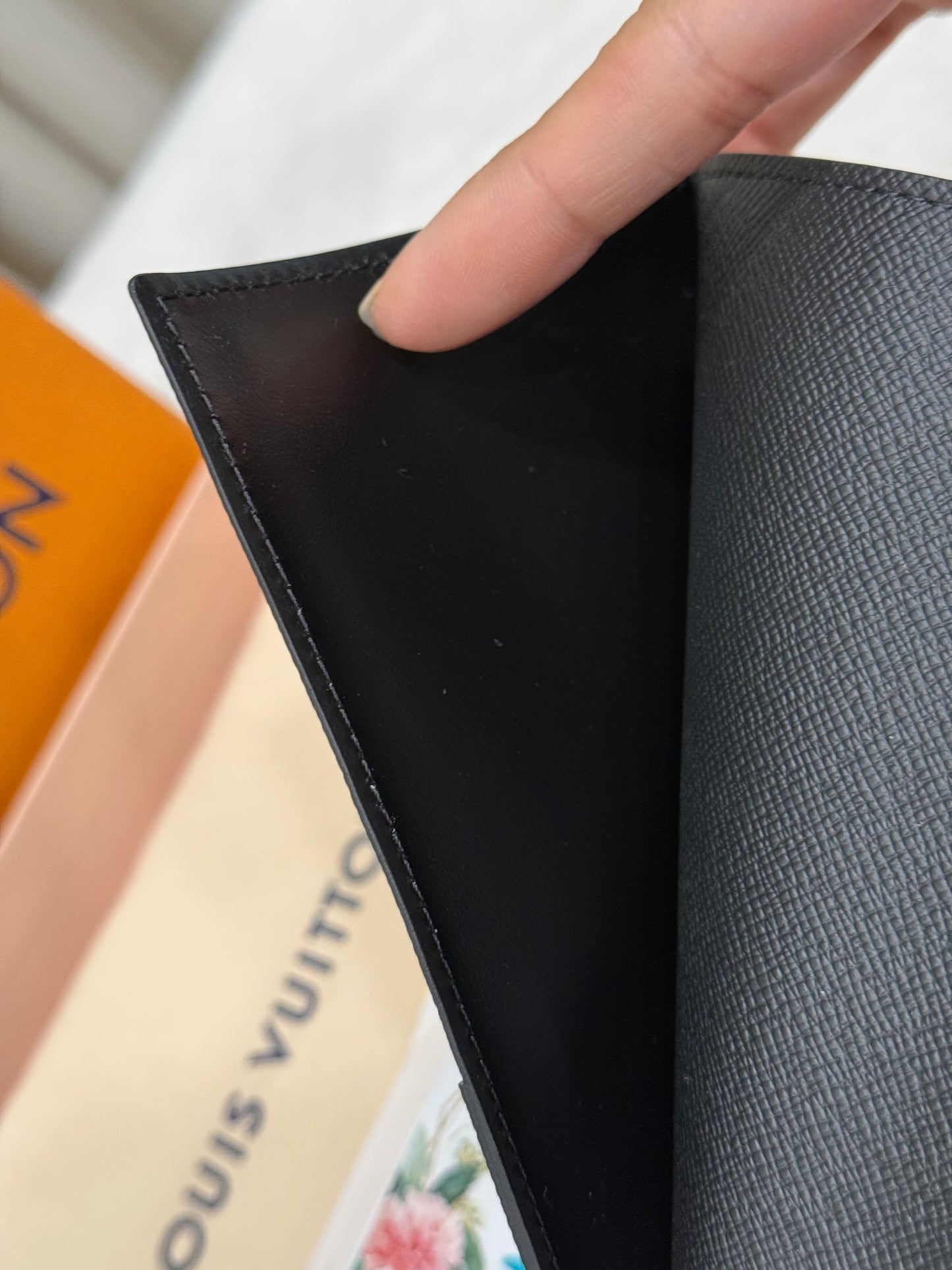Louis Vuitton Passport Cover Mono Eclipse