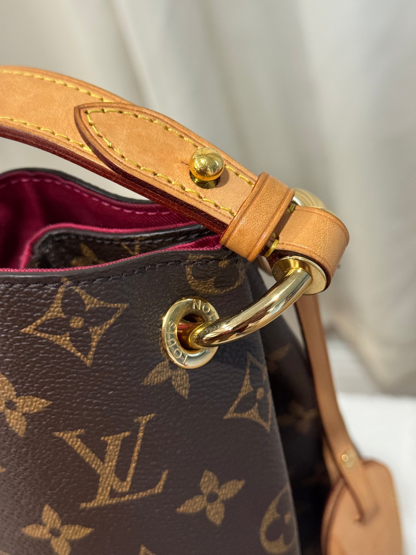 Louis Vuitton Graceful MM Mono Pivoine
