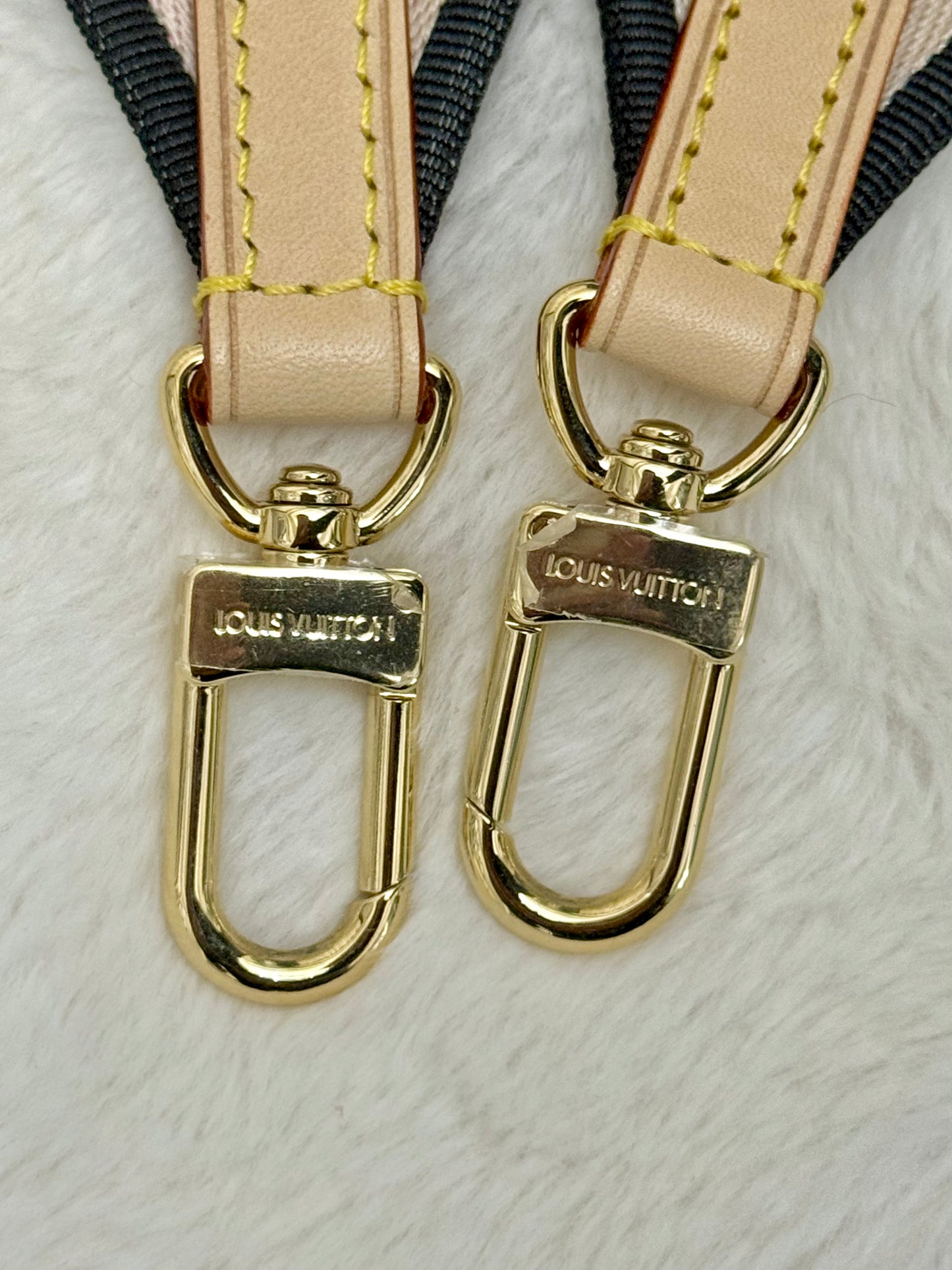 Louis Vuitton Speedy 20 Mono Black/Pink Adjustable Strap