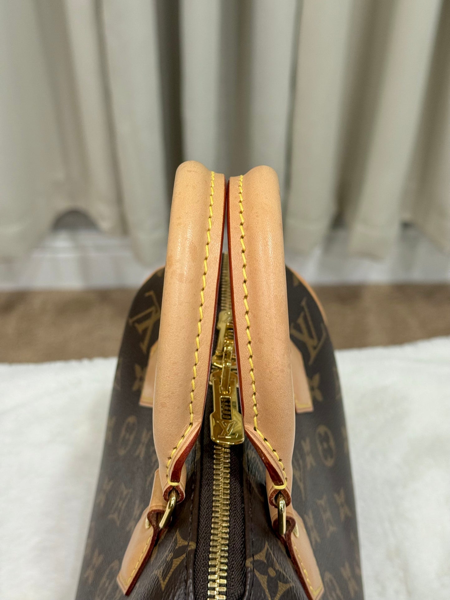 Louis Vuitton Speedy Bandouliere 20 Mono with Black/Pink Strap