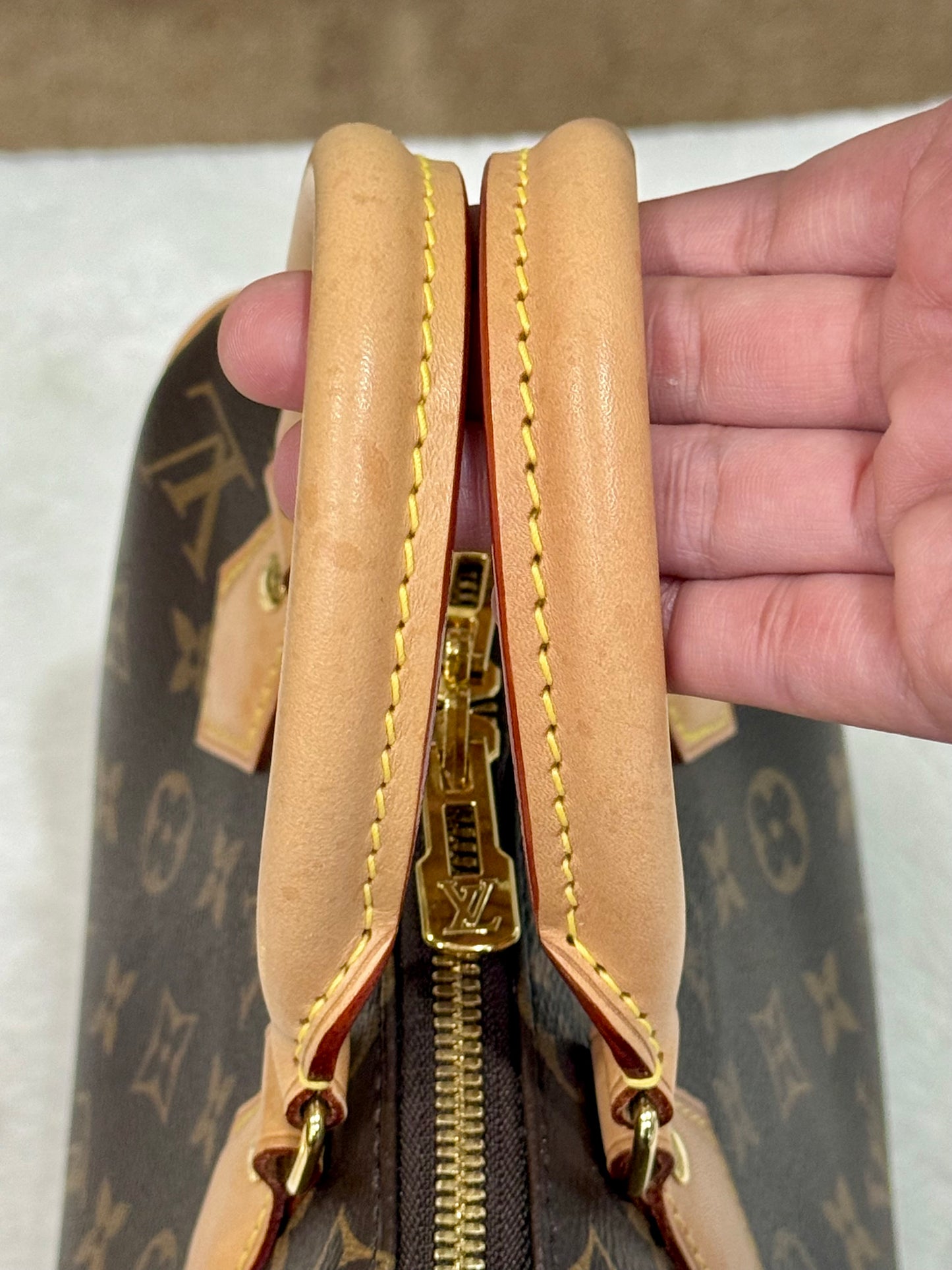Louis Vuitton Speedy Bandouliere 20 Mono with Black/Pink Strap