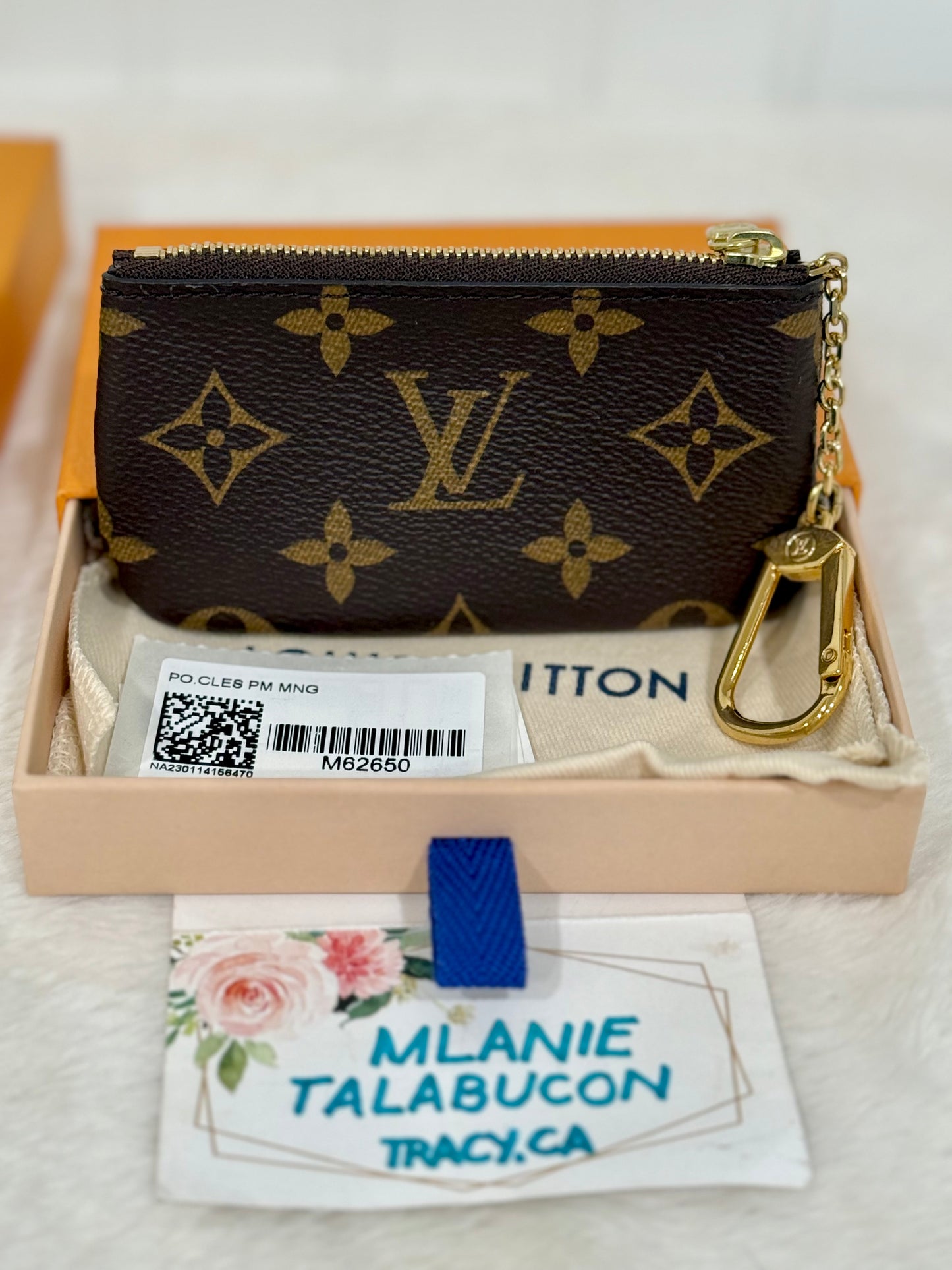 Louis Vuitton Key Cles Mono PM