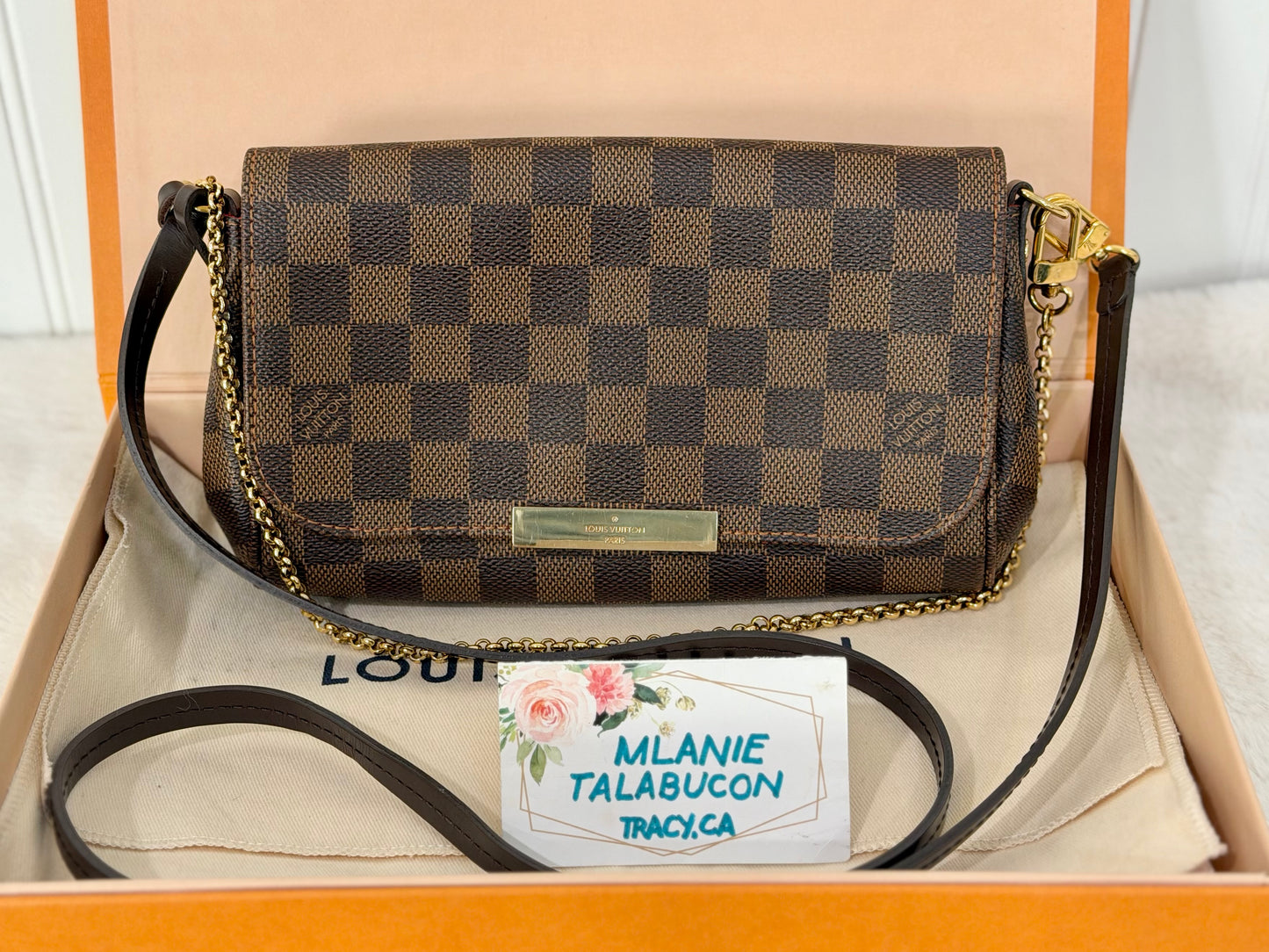Louis Vuitton Favorite PM Damier Ebene