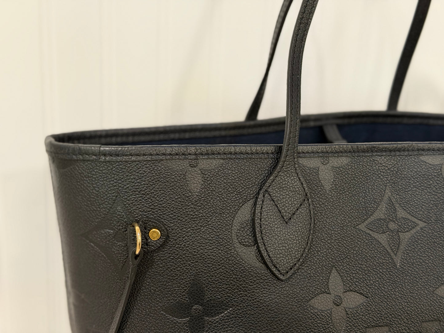 Louis Vuitton Neverfull Mono Giant Empreinte Black