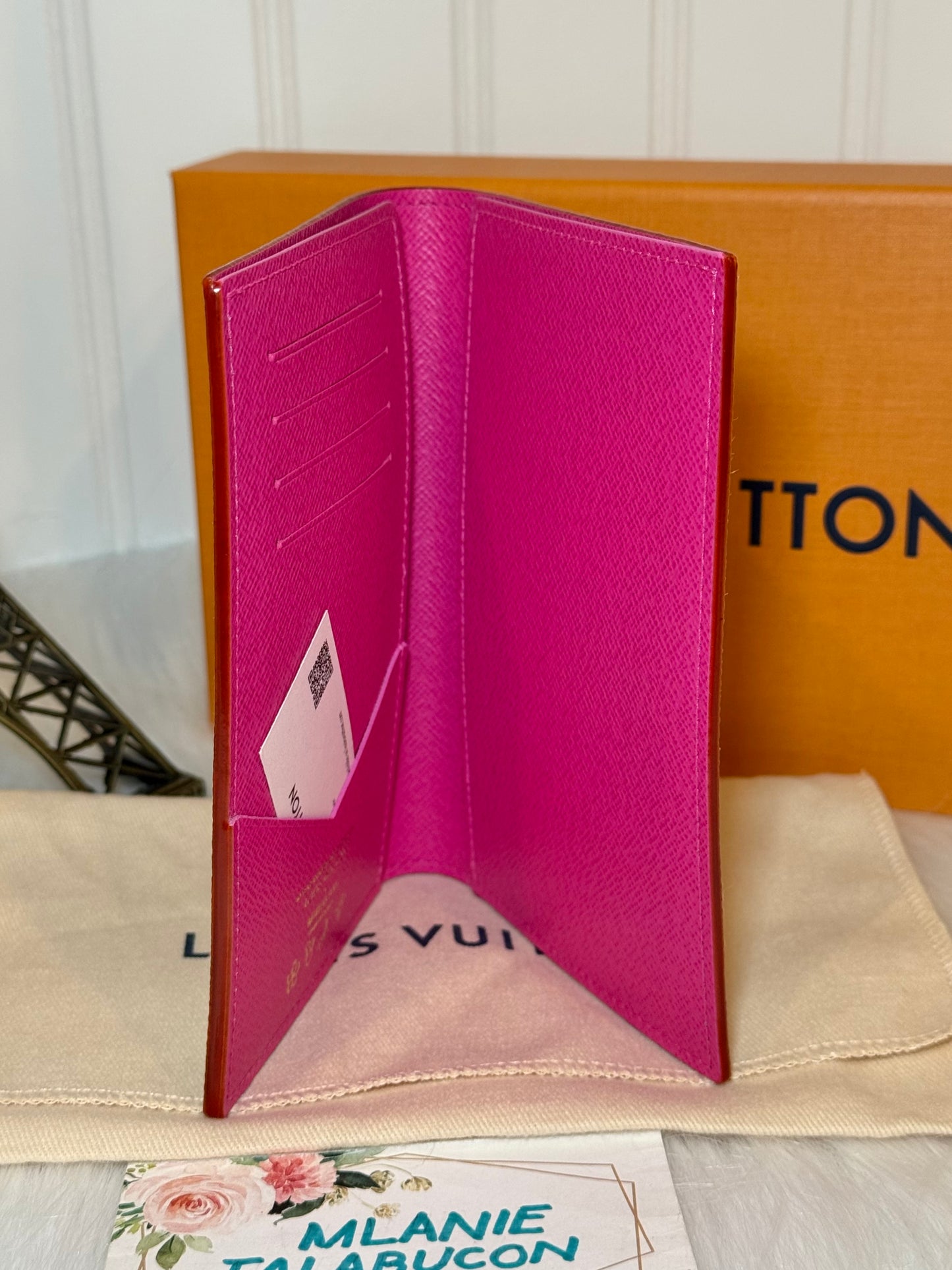 Louis Vuitton LVxTM Takashi Murakami Multicolore Blanc/White Passport Cover