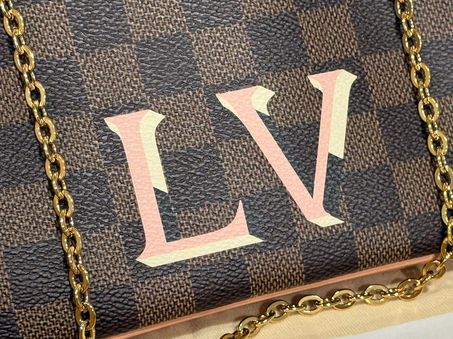Louis Vuitton Double Zip Pochette Damier Ebene