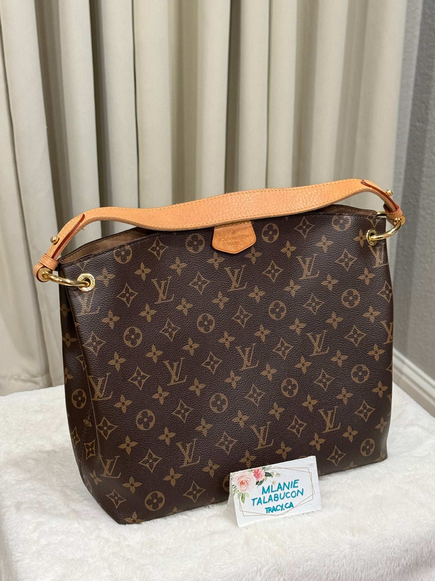 Louis Vuitton Graceful PM Mono Beige