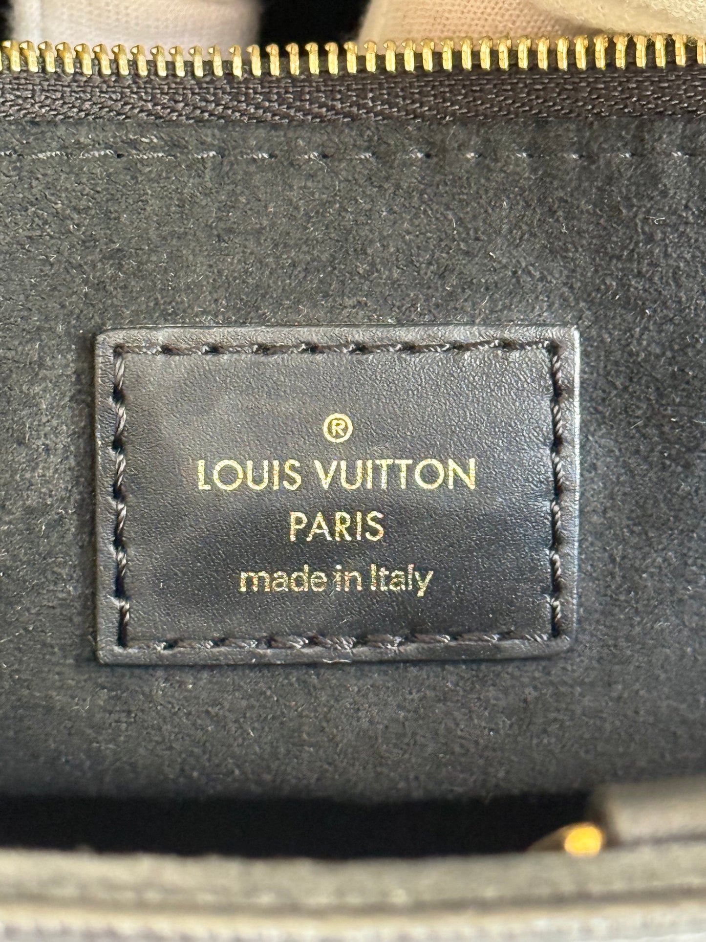 Louis Vuitton Onthego PM Giant Mono Empreinte Noir/Black