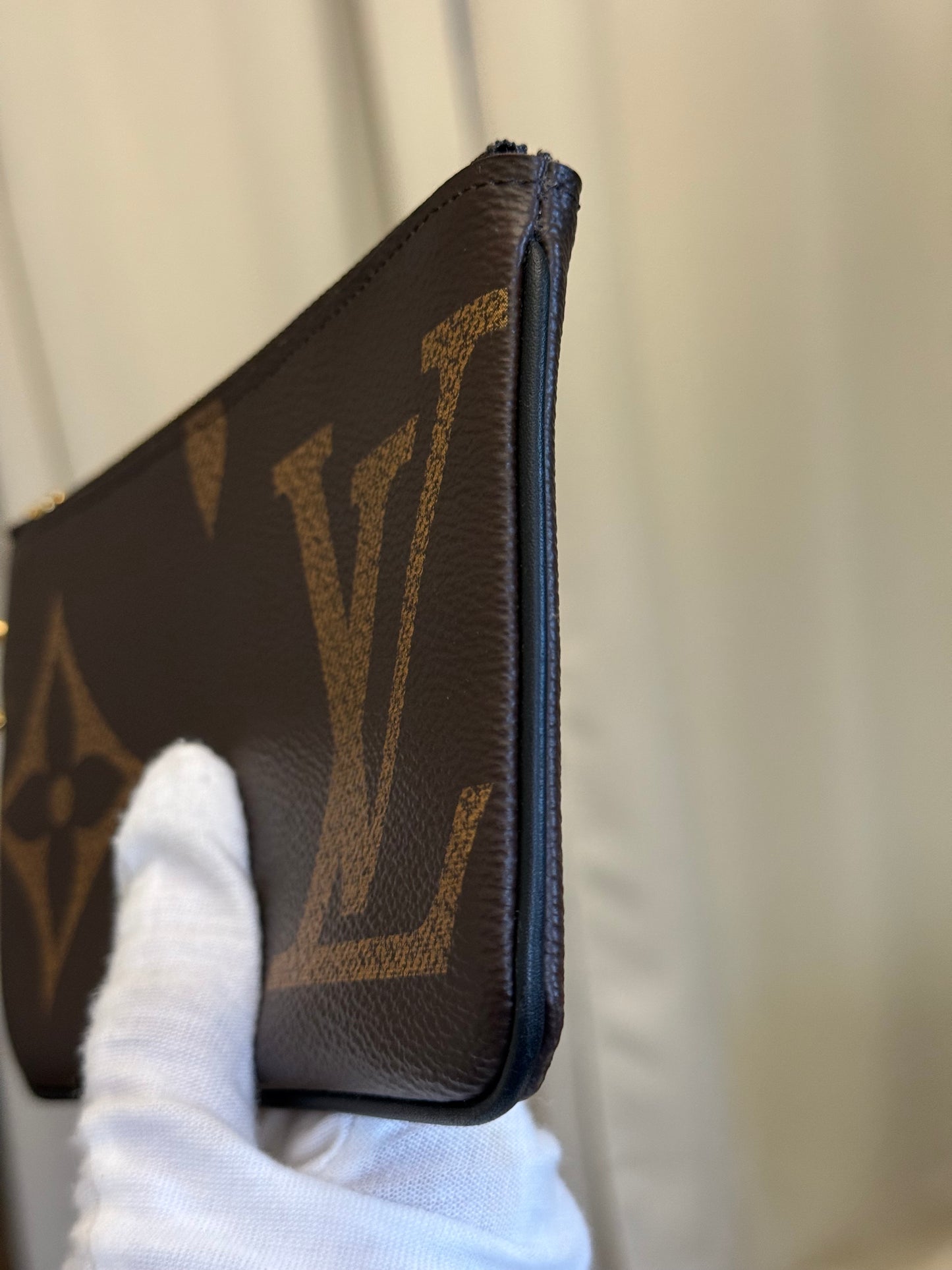Louis Vuitton Rectangular Pouch Mono Reverse from Trio Pouch