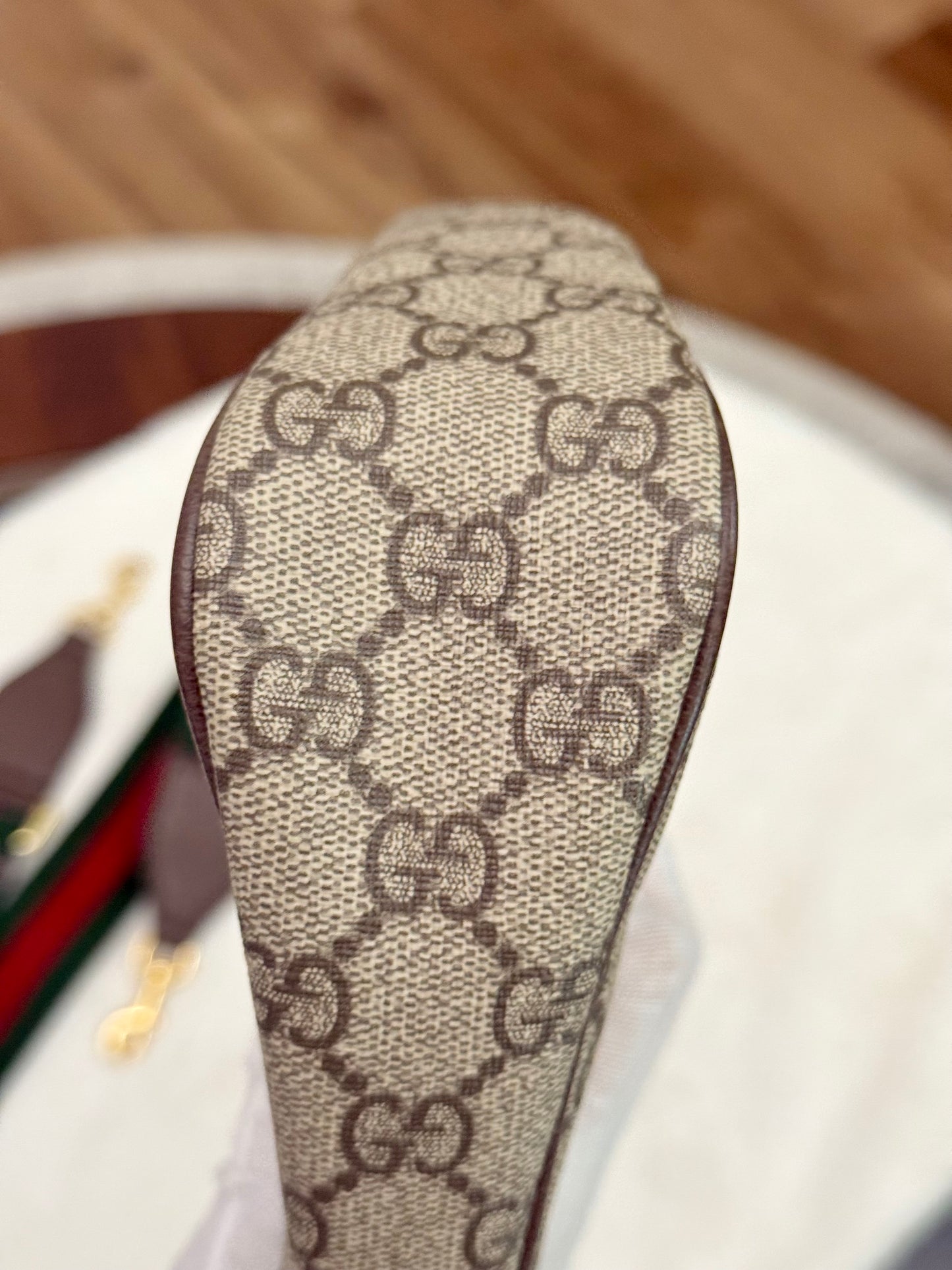 Gucci GG Supreme Ophidia Small Strawberry Bag Limited Edition