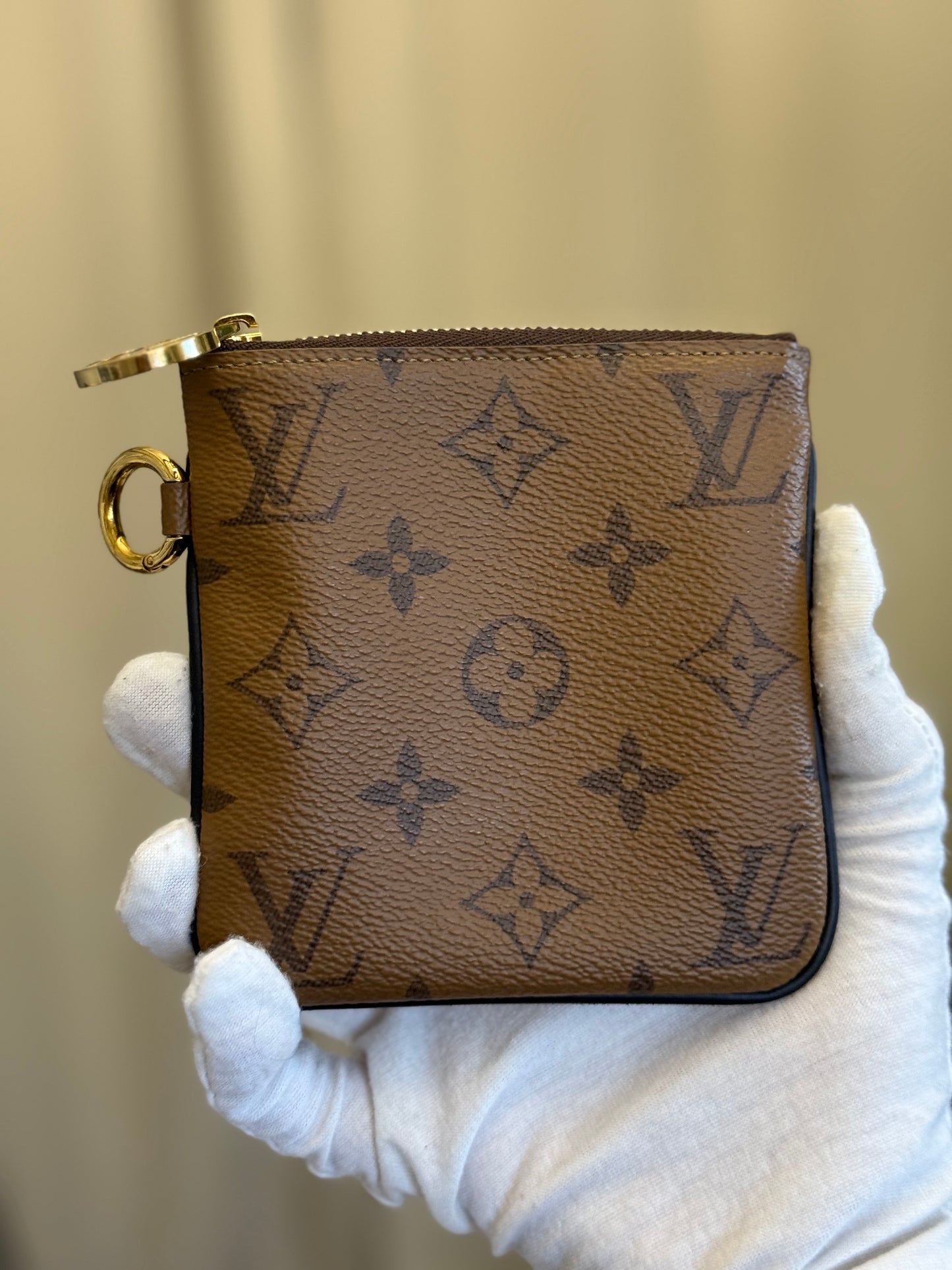 Louis Vuitton Square Pouch Mono Reverse from Trio Pouch