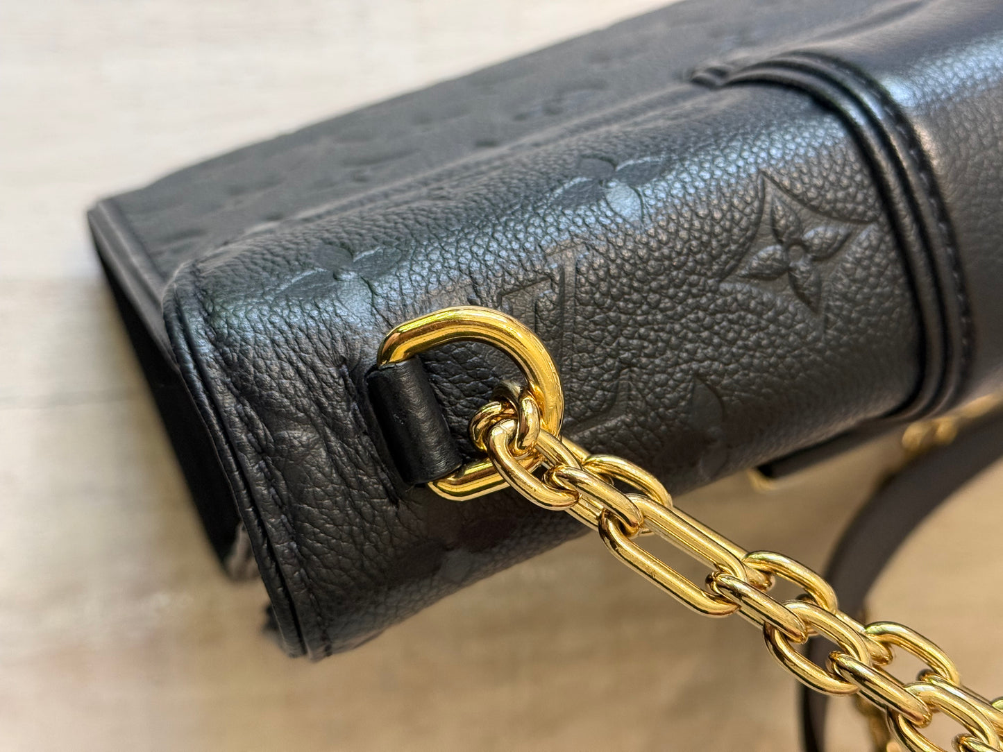 Louis Vuitton Saint Sulpice PM Mono Empreinte Noir/Black