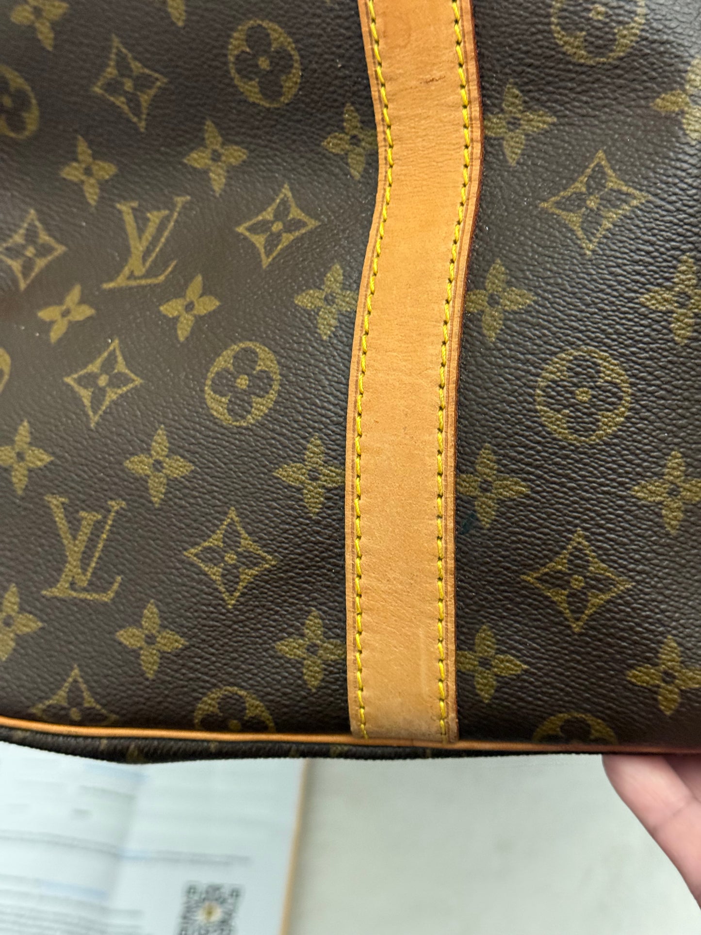 Louis Vuitton Keepall Bandouliere 60 Mono May 1991