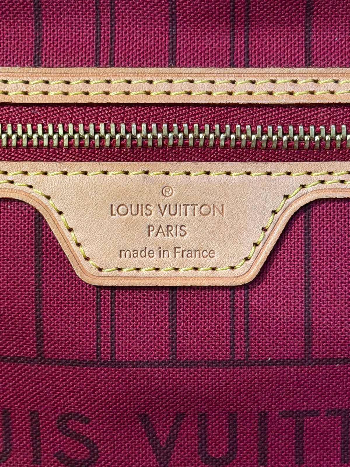 Louis Vuitton Neverfull PM Mono Fuchsia FULL SET