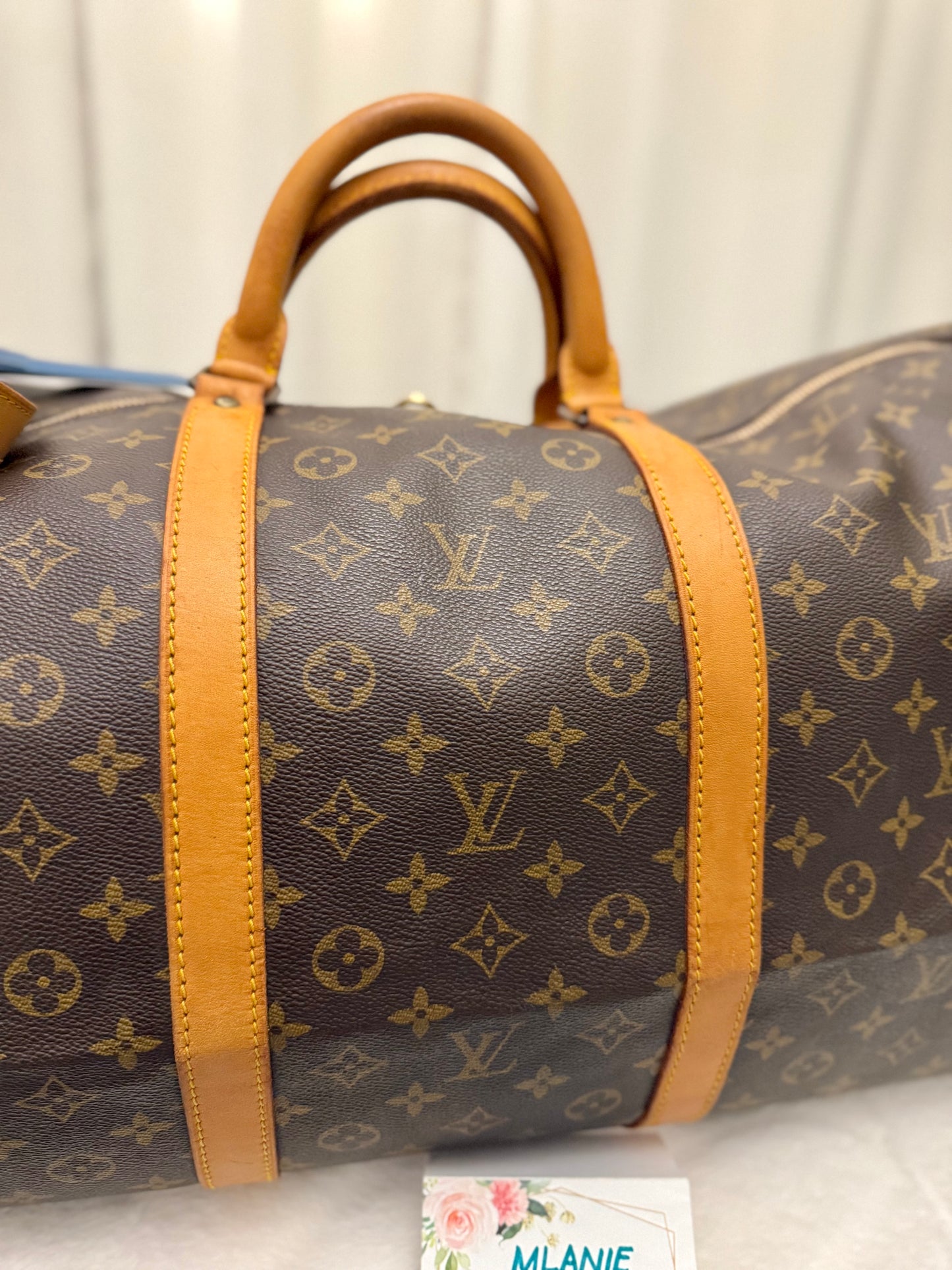 Louis Vuitton Keepall Bandouliere 60 Mono Vintage April 1984