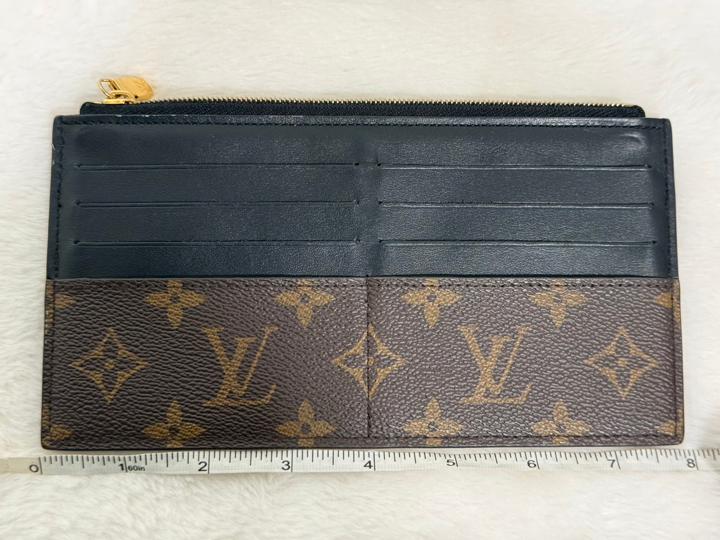 Louis Vuitton Slim Wallet Mono Noir/Black