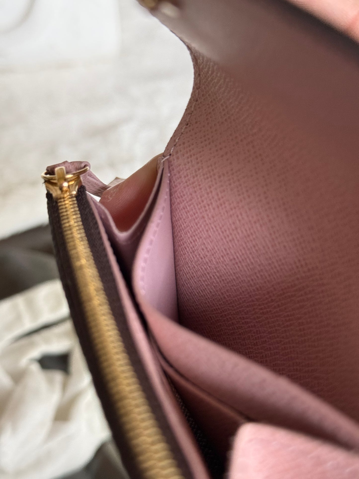 Louis Vuitton Rosalie Coin Purse Rose Poudre (Pink) Wallet